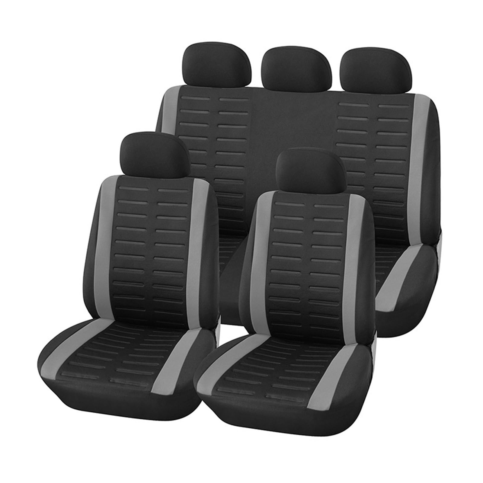 RBHAI Sitzbezug Werkstatt Auto 9-teiliger, Kompletter Satz Universeller Autositzbezüge, 4 Farben, Optionaler Autositzbezug(Grey) von RBHAI