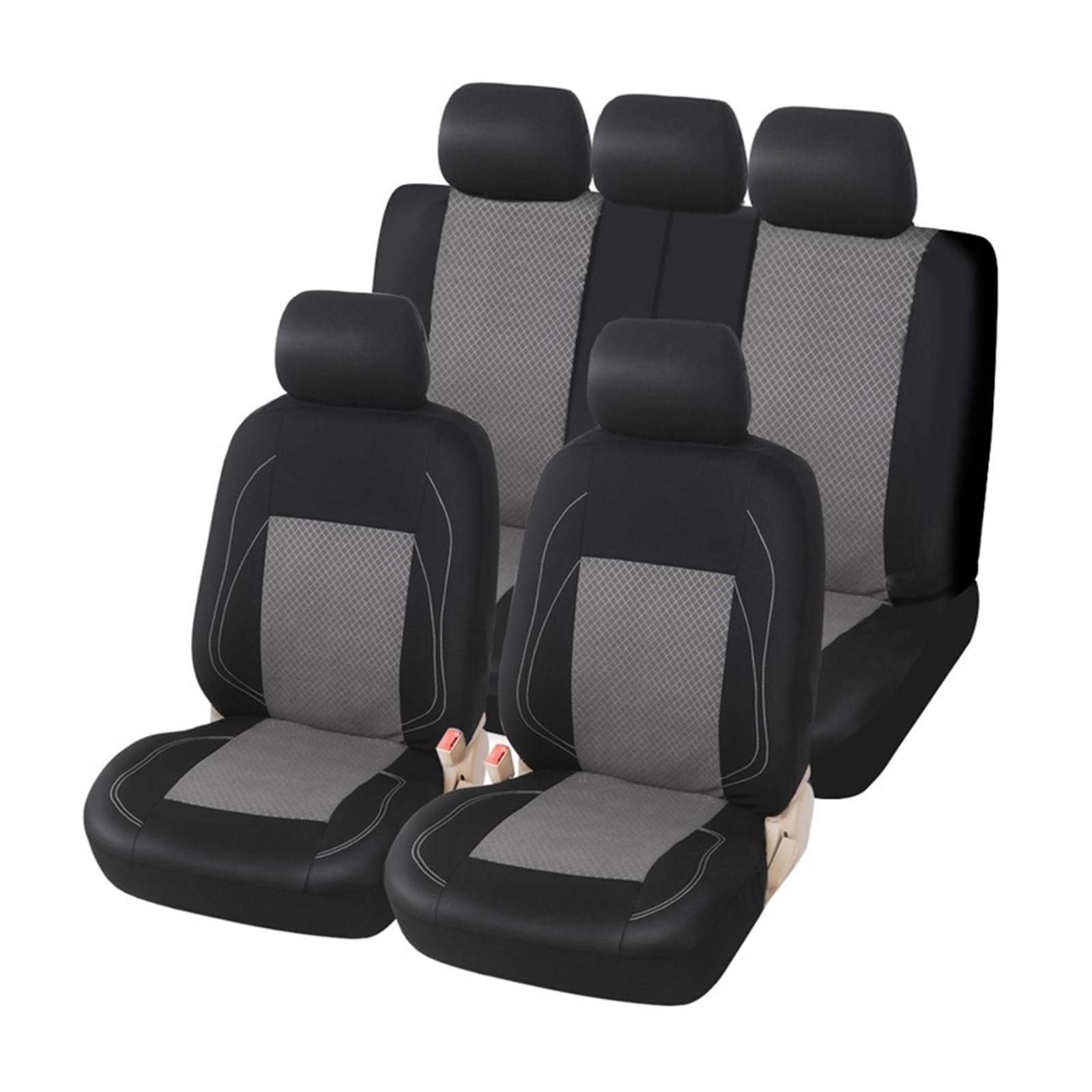 RBHAI Sitzbezug Werkstatt Auto Autositzbezug, Universeller Klassischer Sitzschutz, Auto-Styling-Sitzbezüge, Komplettes Set von RBHAI