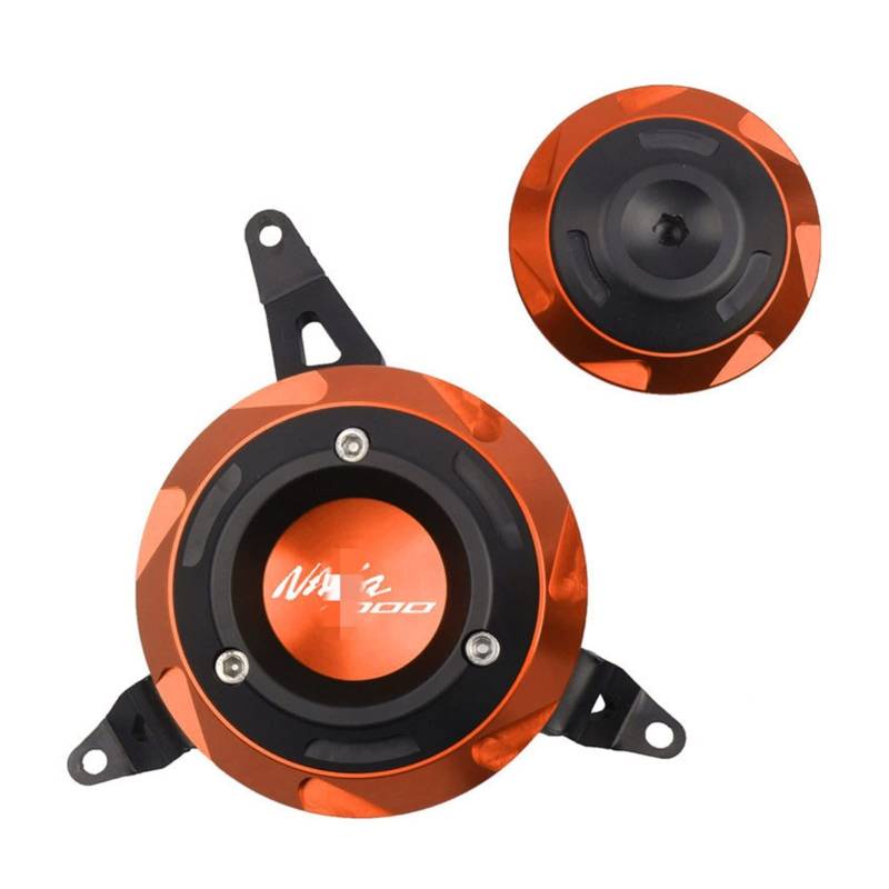 Rahmen Für K&AWASAKI N&inja400 2018 2021 Motorrad Motorschutzschutz Schutz Stator Fall Crash Slider(Orange,Blue,Green,Silver,Black) von RBHAI