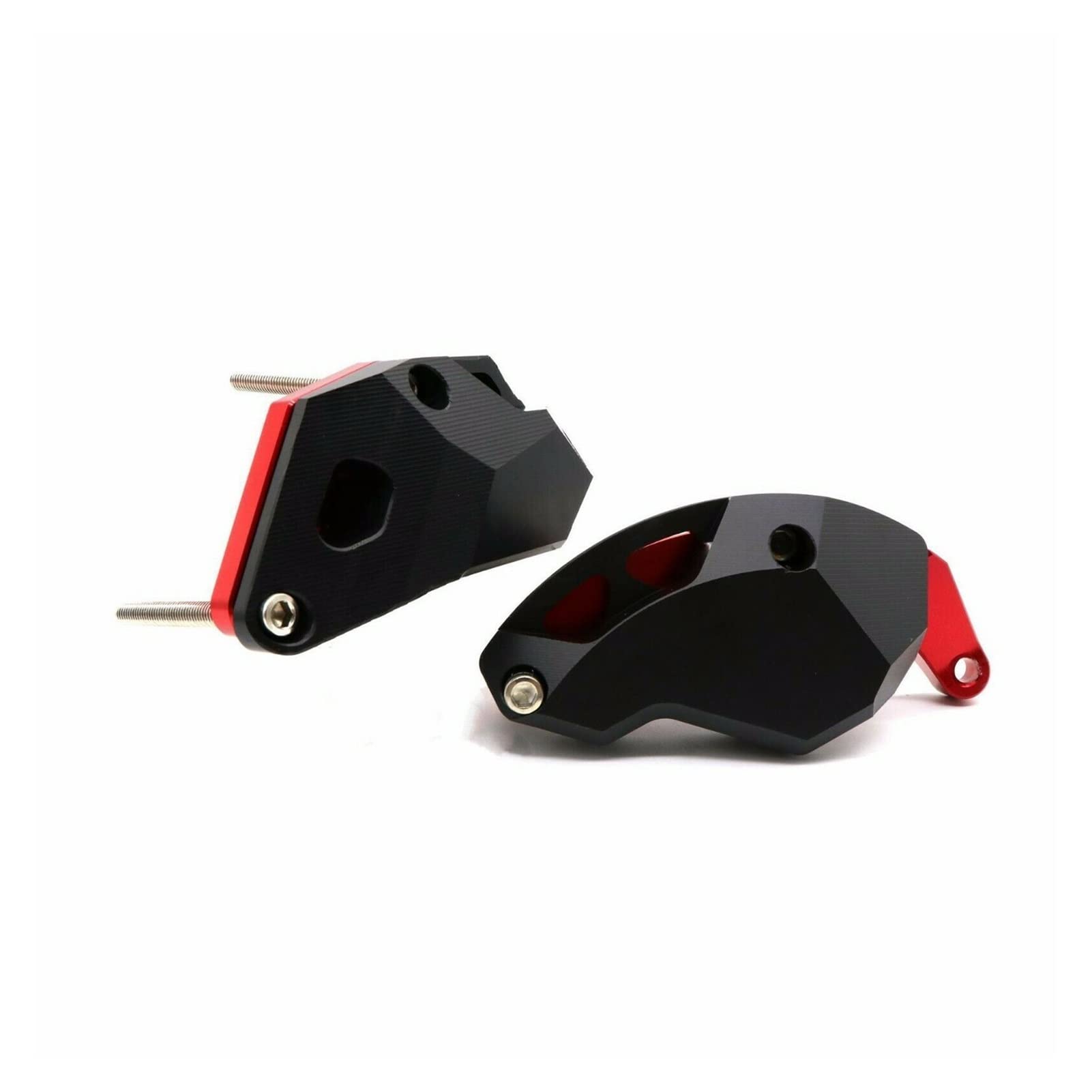 Rahmen Für K&AWASAKI ZX10R N&INJA 2011-2017 Motorgehäuse Slider Protector Cover Set(Rot) von RBHAI