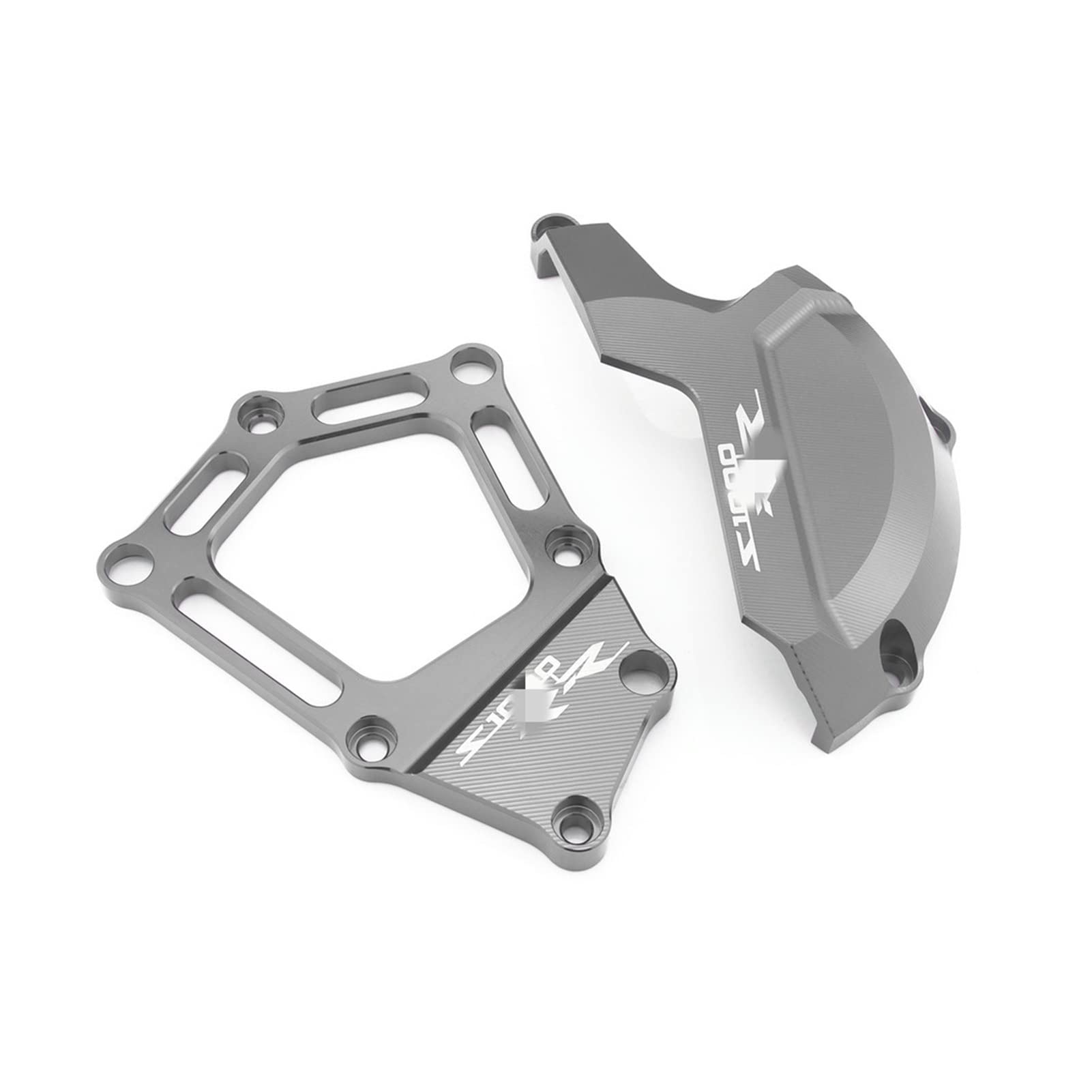 Rahmen Für S1000RR 2009-2016 Motorrahmen-Schutzabdeckung Slider Protector Für S1000RR Side Stator Case(Grey) von RBHAI