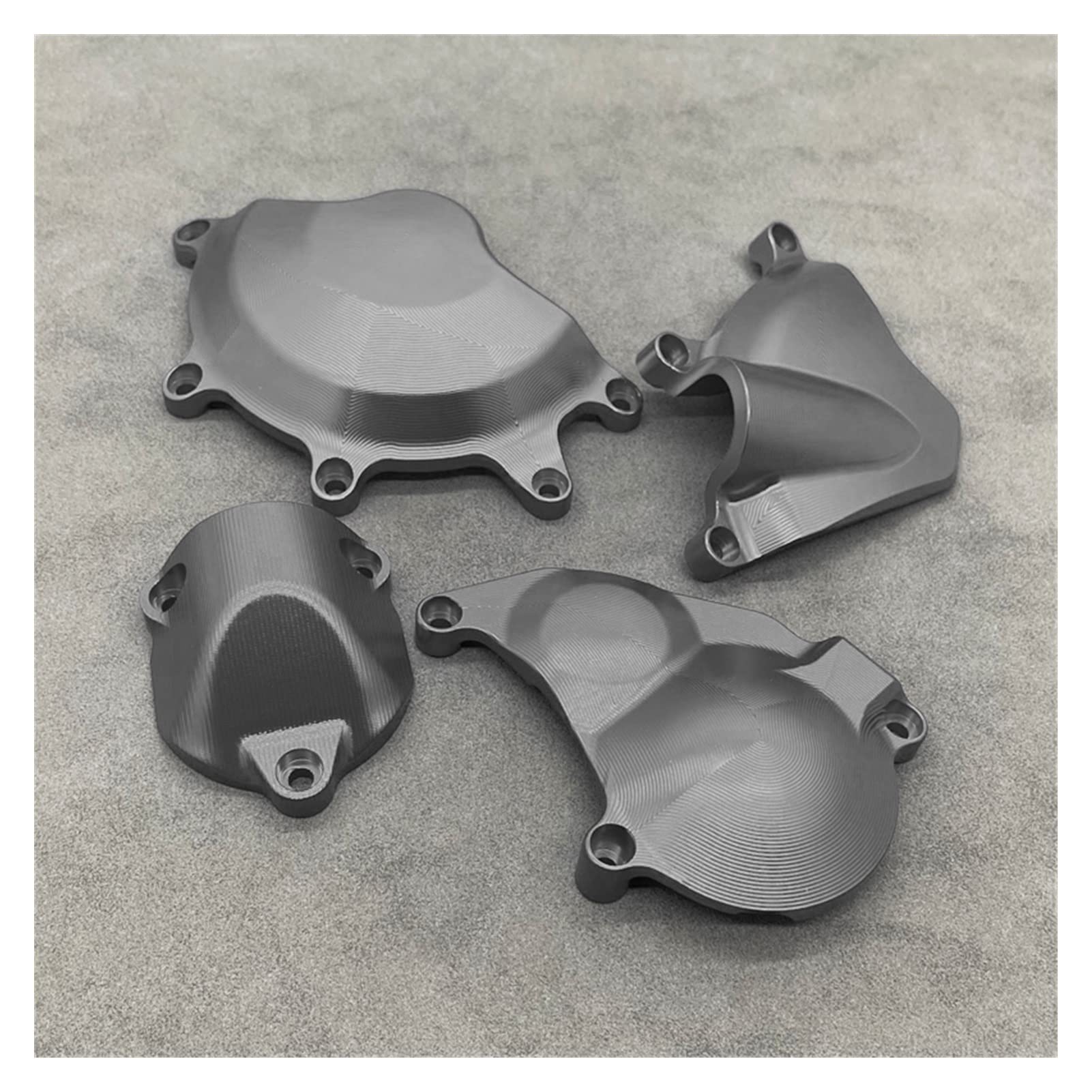 Rahmen Für S1000XR/RR 2019-2021 Motorrad Motorabdeckung Set Stator Case Guard Slider Protector(Grey) von RBHAI