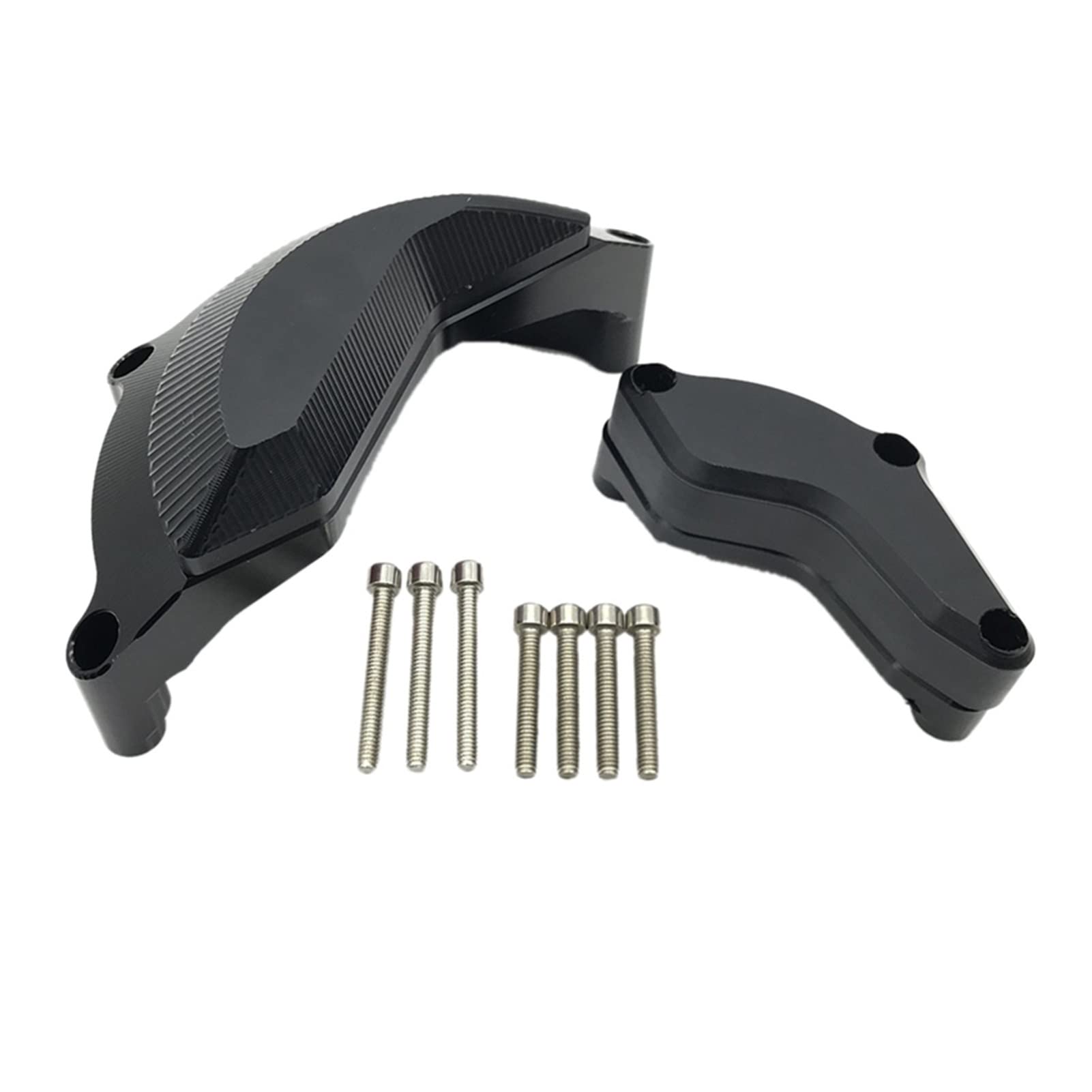 Rahmen Motorgehäuse Slider Crash Protector Für YZF R6 600 YZFR6 2006-2021 Motorrad Schutzabdeckung(Schwarz) von RBHAI