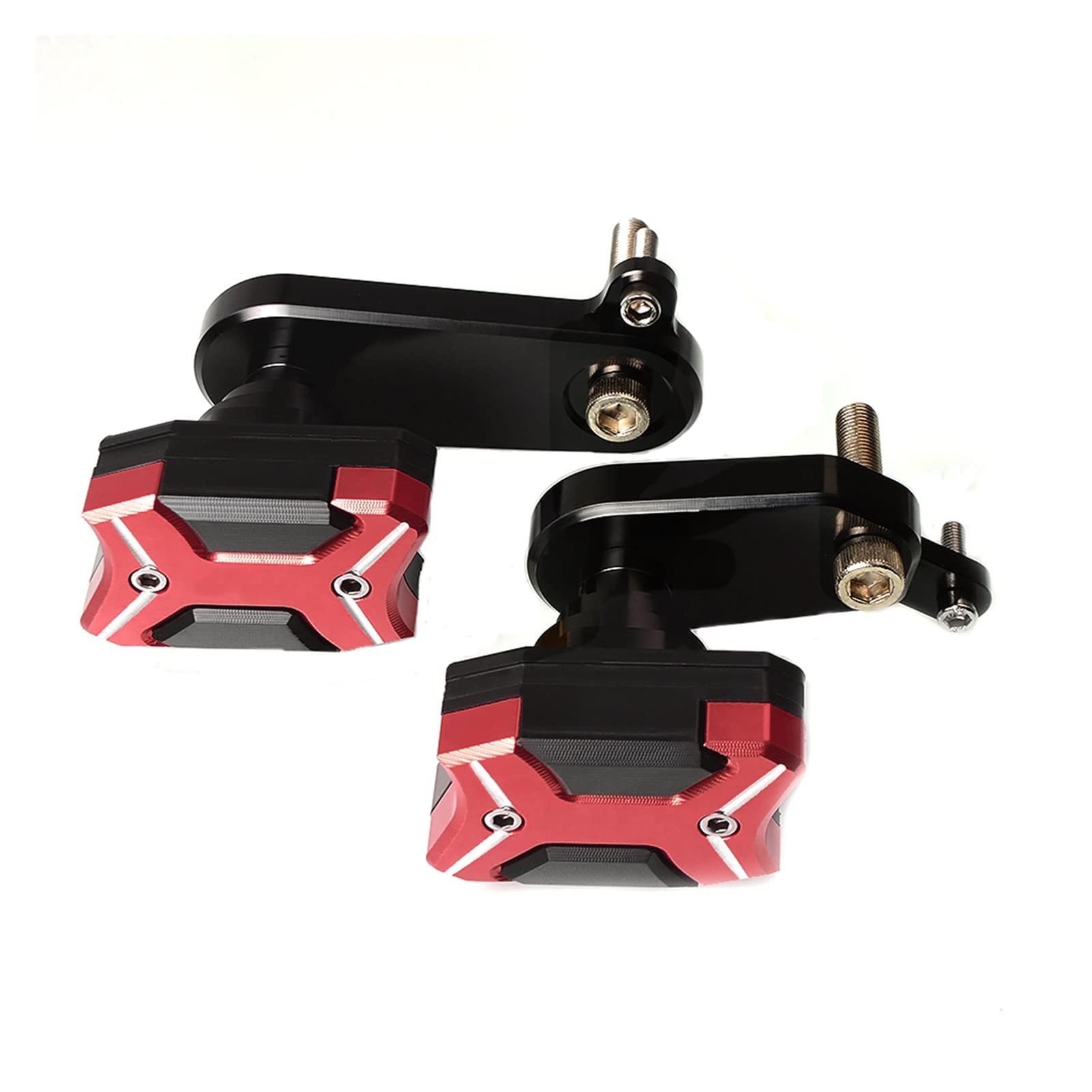 Rahmen Motorradrahmen Crash Pads Motorgehäuse Slider Protector Für K&awasaki N&inja ZX6R/636 Zx6r/636 ZX 6R(Rot) von RBHAI