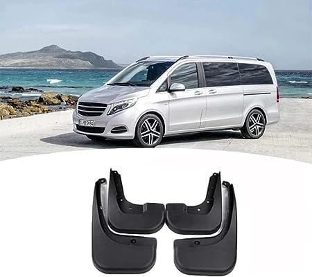 4 Stück Auto Schmutzfänger für Mercedes Benz Vito V-Class W447 2016-2020, Langlebiges Kratzfest Spritzschutz Staubdicht Vordere Hinterreifen Zubehör von RCLON