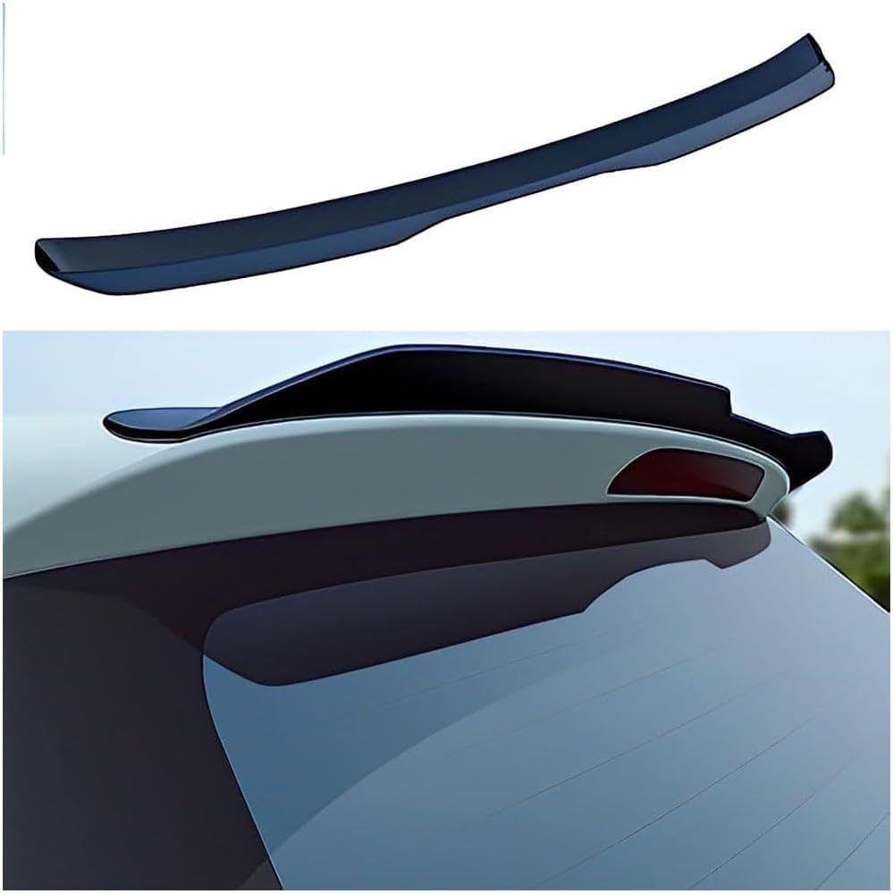 Heckspoiler für R-enault Clio 4 IV Hatchback 2012-2019, Auto Dachspoiler Heck Kofferraum Spoiler Heckflügel Deflektor Flügel Styling Zubehör von RCLON
