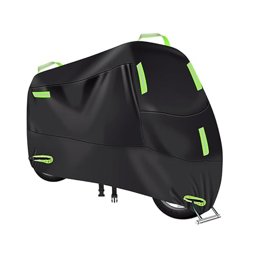 Motorrad Abdeckplane für CB 350 Four, Motorradabdeckung Wasserdicht Staubdichte UV-Schutz Schutzhülle Outdoor Zubehör,A/B von RCLON