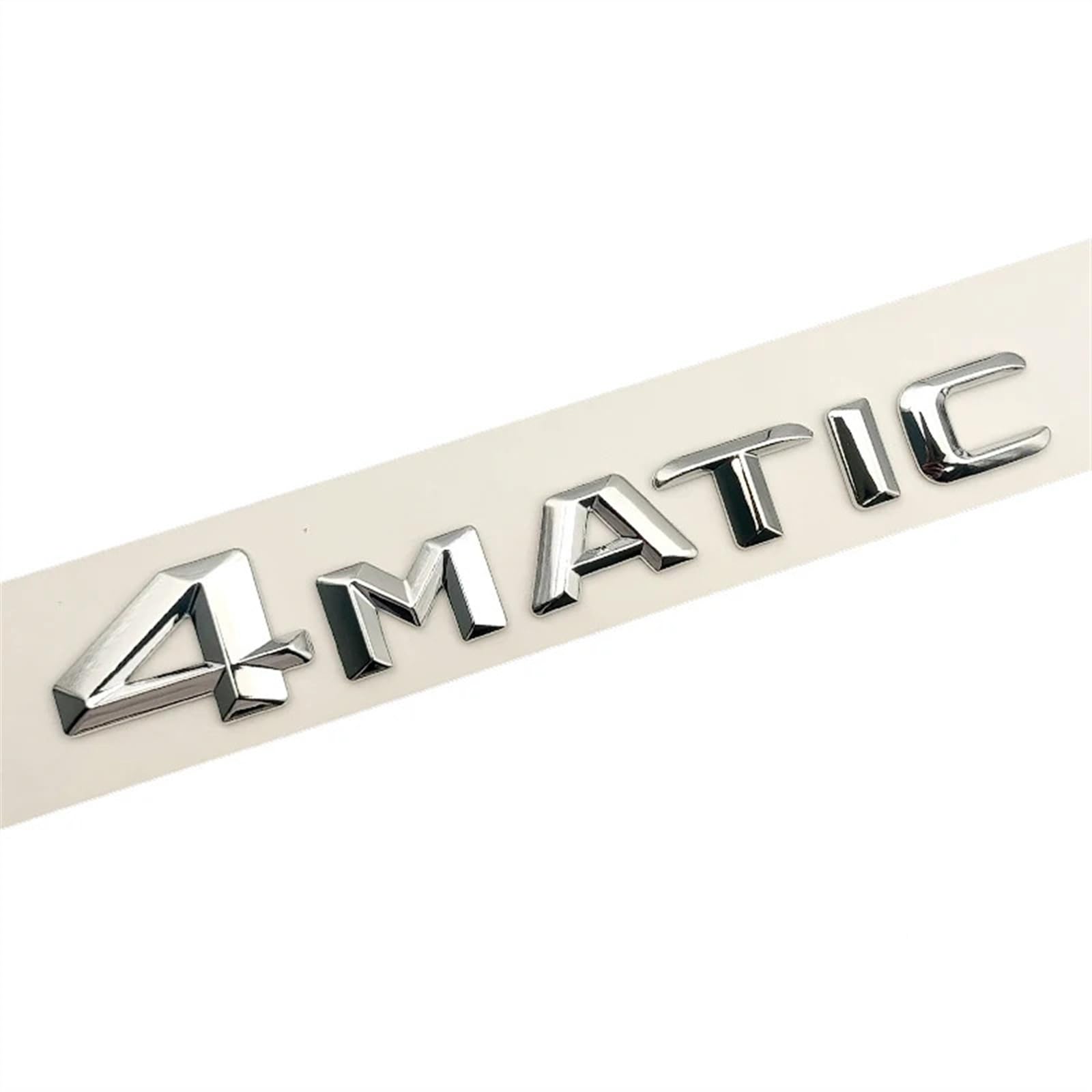 3D ABS Schwarz Chrom Logo B200 Buchstaben Kofferraum Abzeichen Aufkleber 4MATIC Emblem kompatibel for Mercedes Benz W246 W245 B200 Aufkleber Zubehör(4matic Chrome) von RCTGPGJAC