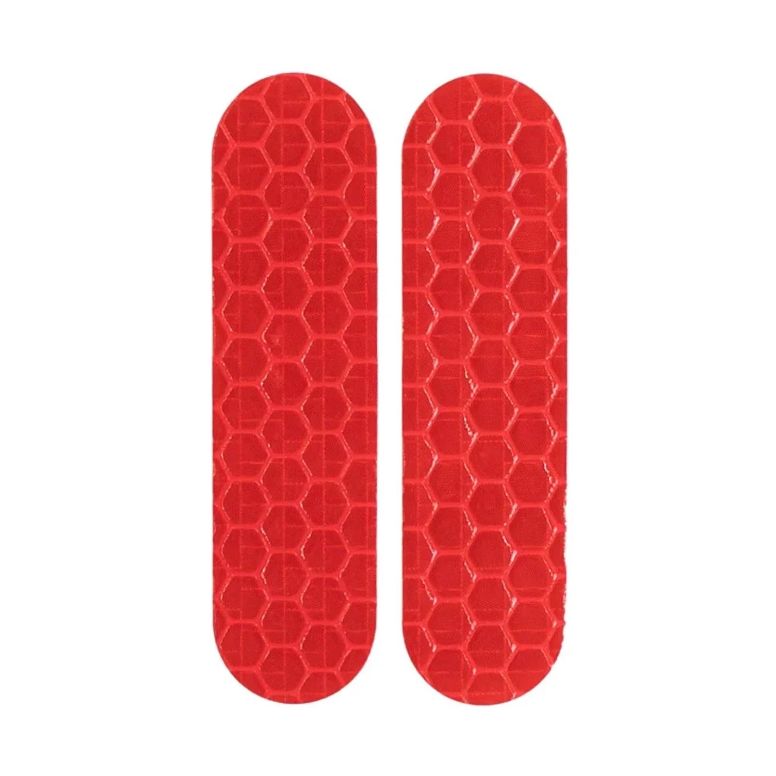 4 Stück reflektierende Aufkleber for Hinterradabdeckung, kompatibel for HX X7 Elektroroller-Radnabenteilen, Kickscooter, roter Aufkleber, links/rechts, Zubehör von RCTGPGJAC