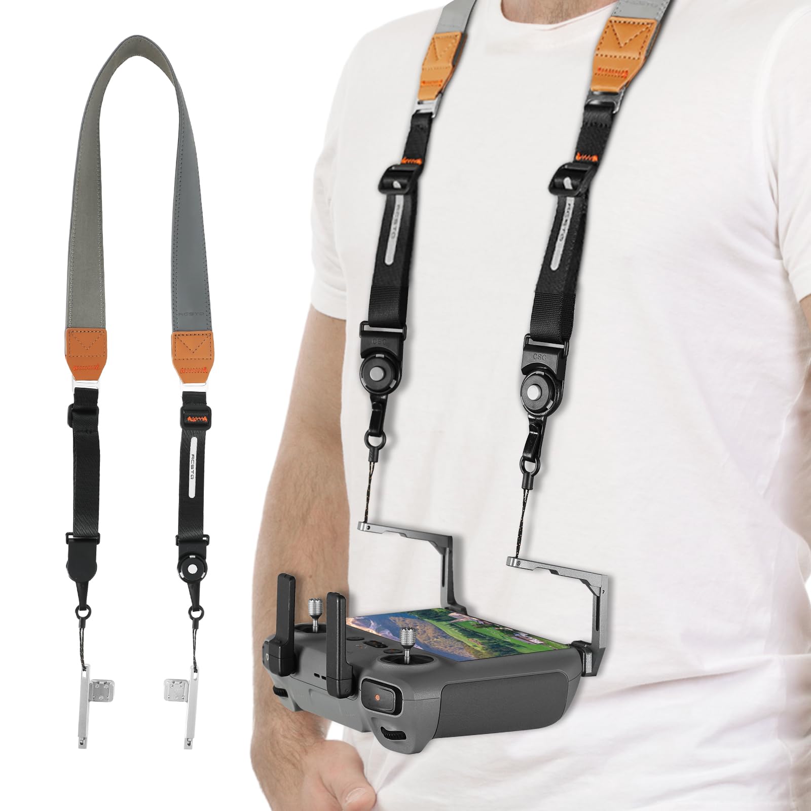 RCstyle Balance-Lanyard ist mit den Controllern RC & RC 2 & RC Pro kompatibel, das Fernbedienungszubehör ist für das Trageband der DJI Mini 4 Pro, Air 3, 2S Mini 3/3 Pro-Fernbedienung geeignet von RCstyle