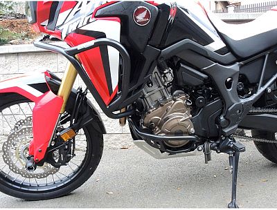 RD Moto Honda CRF 1000L Africa Twin DCT, Sturzbügel oben/unten - Schwarz von RD Moto