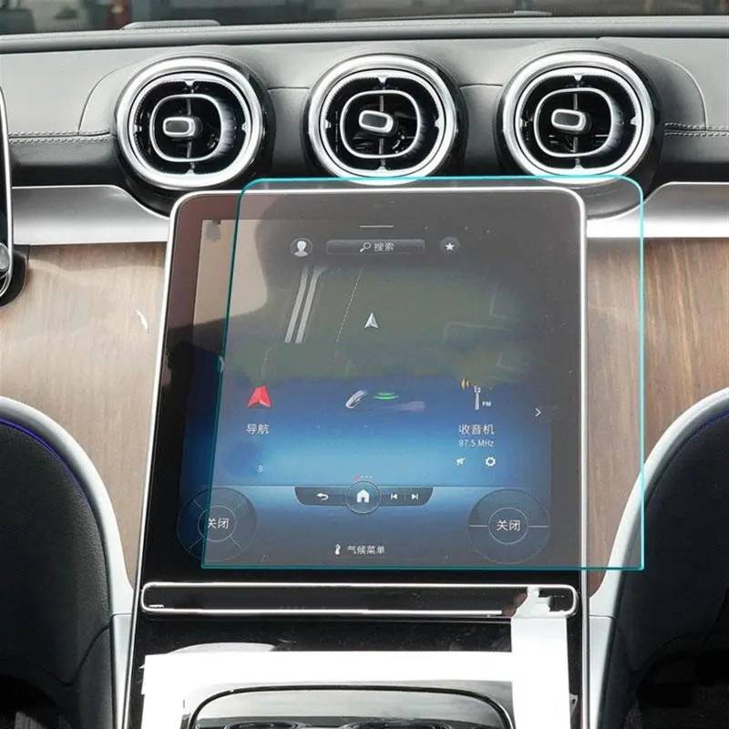 RDEQKIVZ Displayschutzfolie Auto Kompatibel Mit Benz Für Eqe 350 2022 Gehärtetem Glas Schutz Film Auto Navigation Display Schutz Film Aufkleber Dashboard Schutz Film(GPS) von RDEQKIVZ