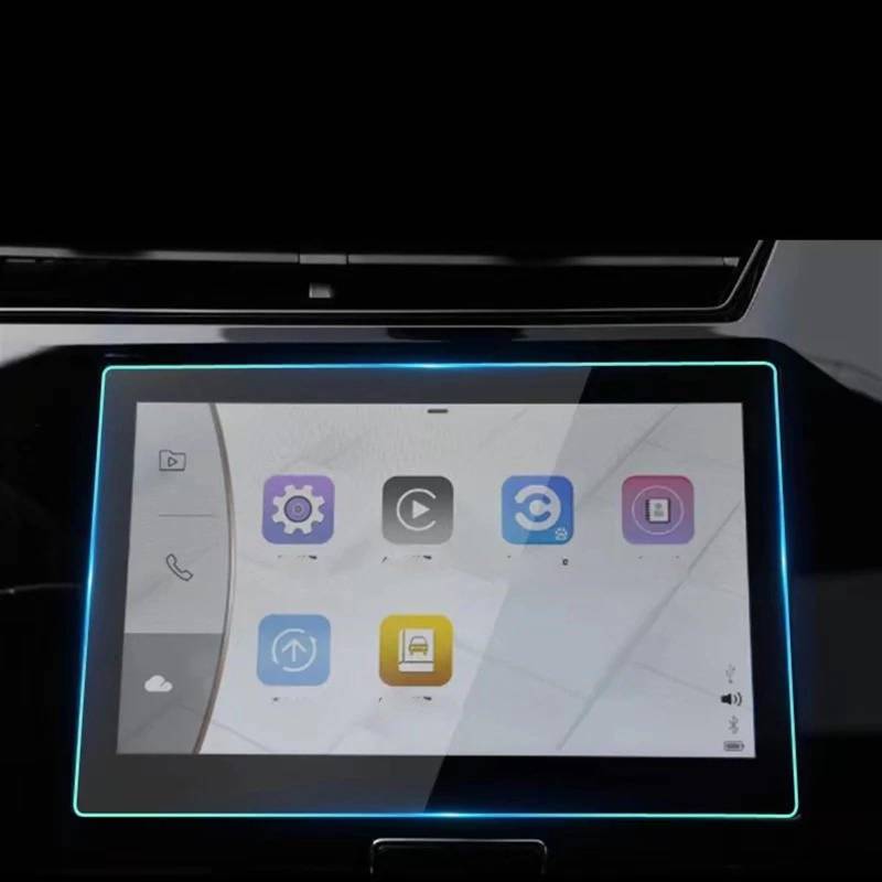 RDEQKIVZ Displayschutzfolie Auto Kompatibel Mit Chery Für Tiggo 3X 2021 9 Zoll Zentrale Steuerung Bildschirm Navigation Display-schutzfolie Zubehör Display-schutzfolie von RDEQKIVZ