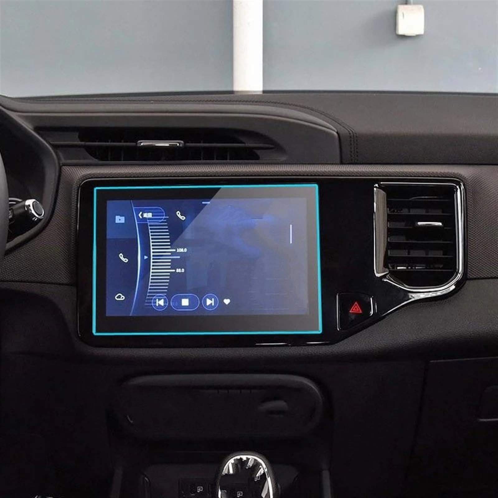 RDEQKIVZ Displayschutzfolie Auto Kompatibel Mit Chery Für Tiggo 4 2019 Auto Instrument Transparent Schutz Film Gehärtetem Glas Screen Schutz Film Auto Zubehör von RDEQKIVZ