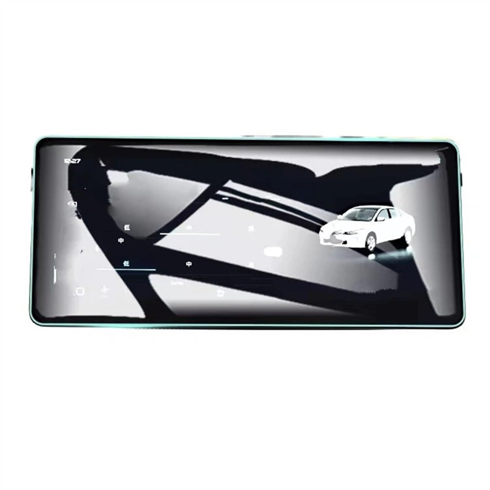 RDEQKIVZ Displayschutzfolie Auto Kompatibel Mit Geely Für Geometrie C 2020 2021 2022 Auto Instrument Transparent Schutz Film Navigation Display Screen Schutz Film(GPS) von RDEQKIVZ