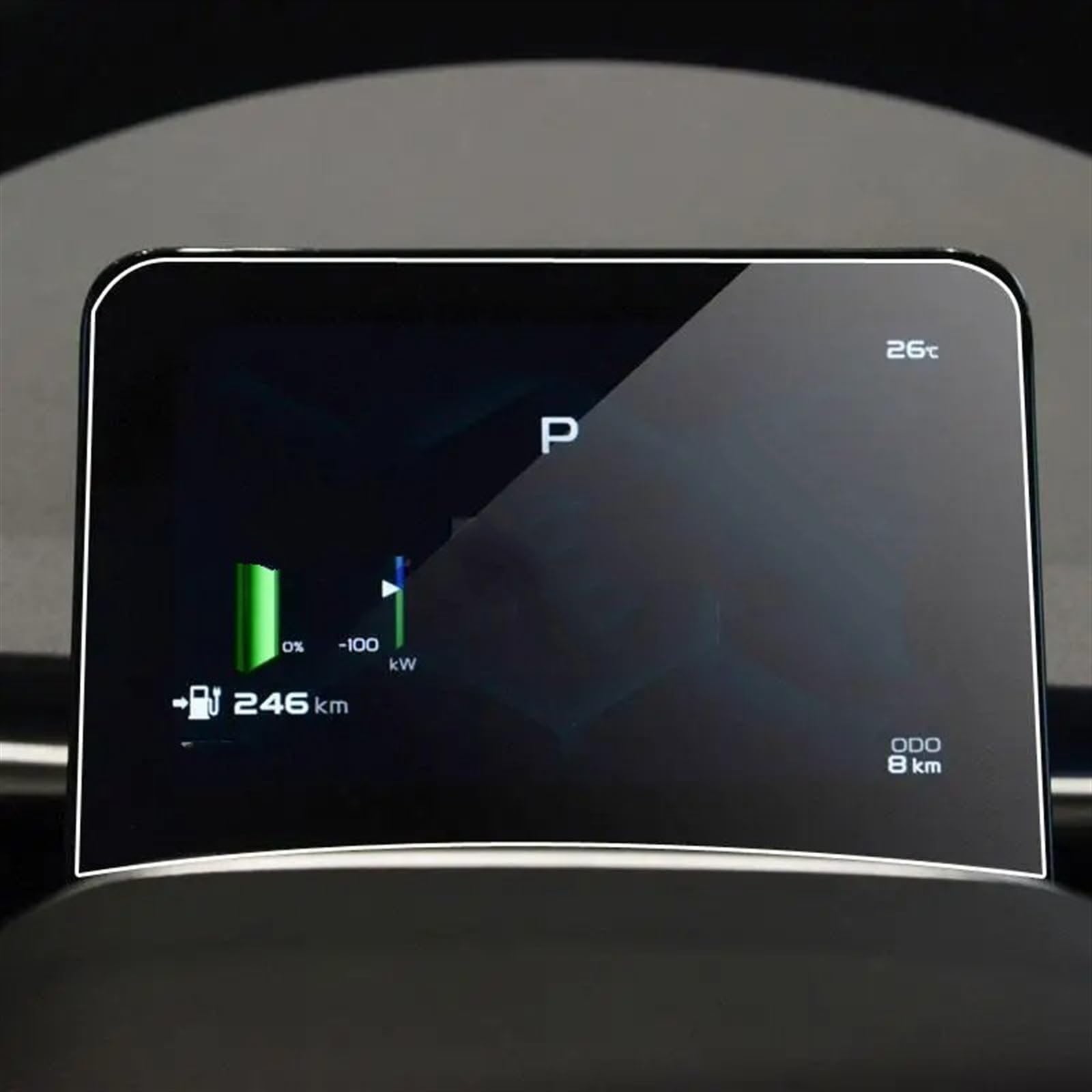 RDEQKIVZ Displayschutzfolie Auto Kompatibel Mit Geely Für Geometry C 2020 2021 2022 Auto-Innenraum-Armaturenbrett-Schutzfolie Auto-Instrument-Schutzfolie Autozubehör(for Instrument) von RDEQKIVZ