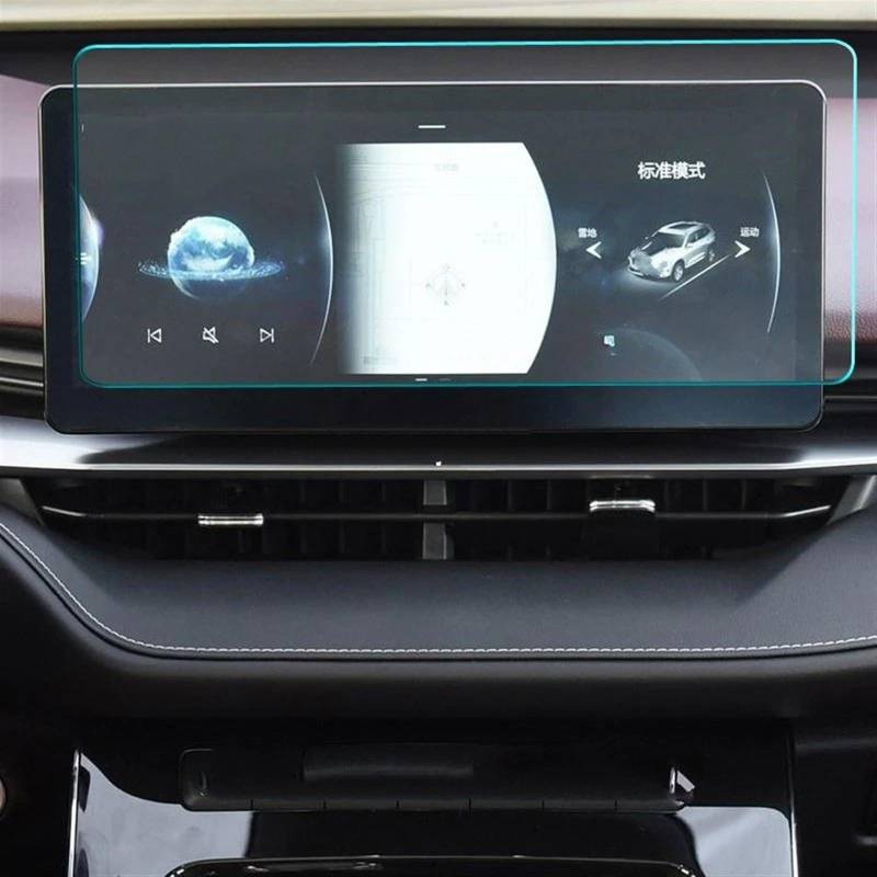 RDEQKIVZ Displayschutzfolie Auto Kompatibel Mit Haval Für H6 2021 Autonavigation Schutzfolie Panzerglas Schutzfolie Armaturenbrett Schutzfolie Autozubehör(Only GPS Glass) von RDEQKIVZ