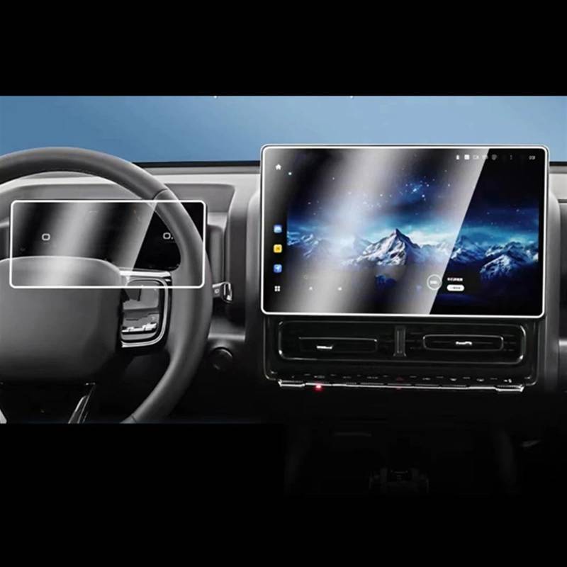 RDEQKIVZ Displayschutzfolie Auto Kompatibel Mit Haval Für H9 2024 Schutzfolie Für Navigationsdisplay Autonavigation Displayschutzfolie Displayschutzfolie Aus Gehärtetem Glas von RDEQKIVZ