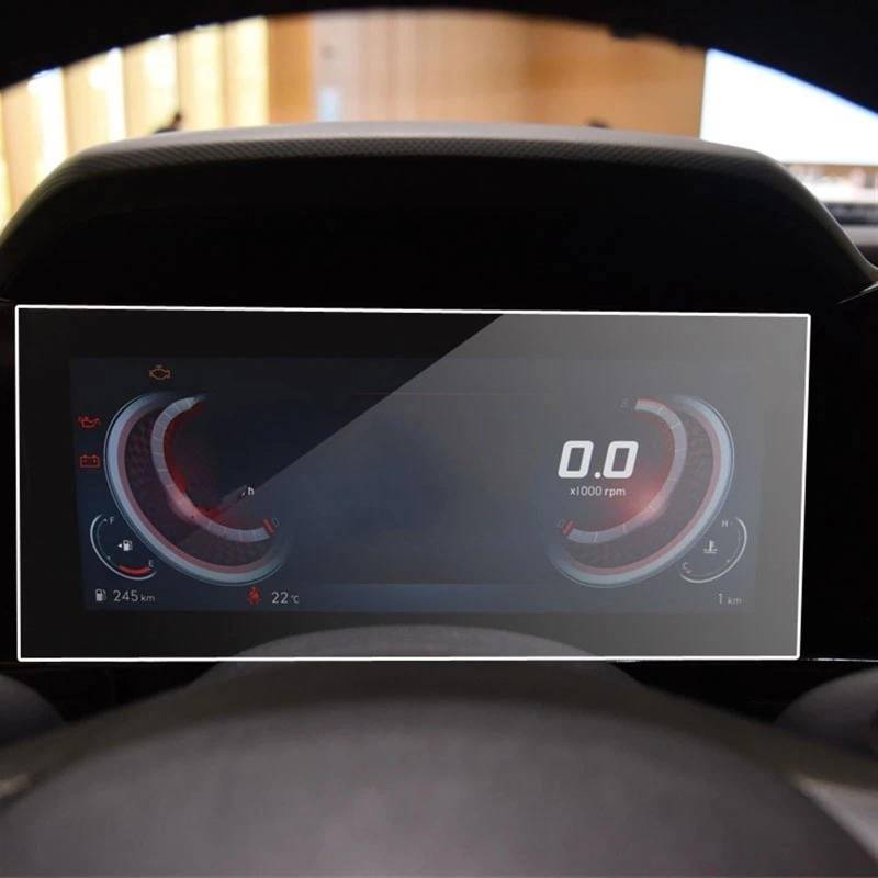 RDEQKIVZ Displayschutzfolie Auto Kompatibel Mit Hyundai Für Elantra 2021 Displayschutzfolie Aus Gehärtetem Glas Autonavigation Displayschutzfolie Aufkleber Autozubehör von RDEQKIVZ