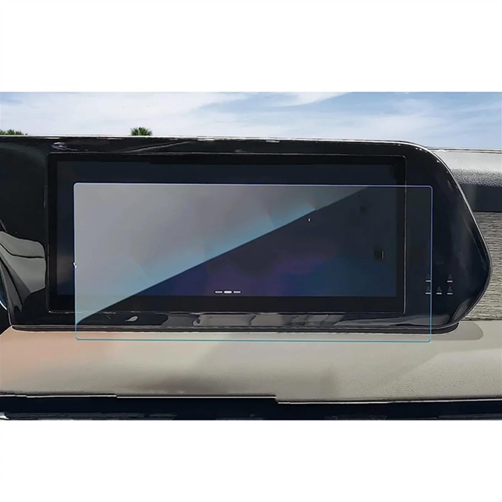 RDEQKIVZ Displayschutzfolie Auto Kompatibel Mit Hyundai Für Palisade 2023 12,3 Zoll Autonavigationsbildschirm-Schutzfolienaufkleber Autoinstrument Transparente Schutzfolie von RDEQKIVZ