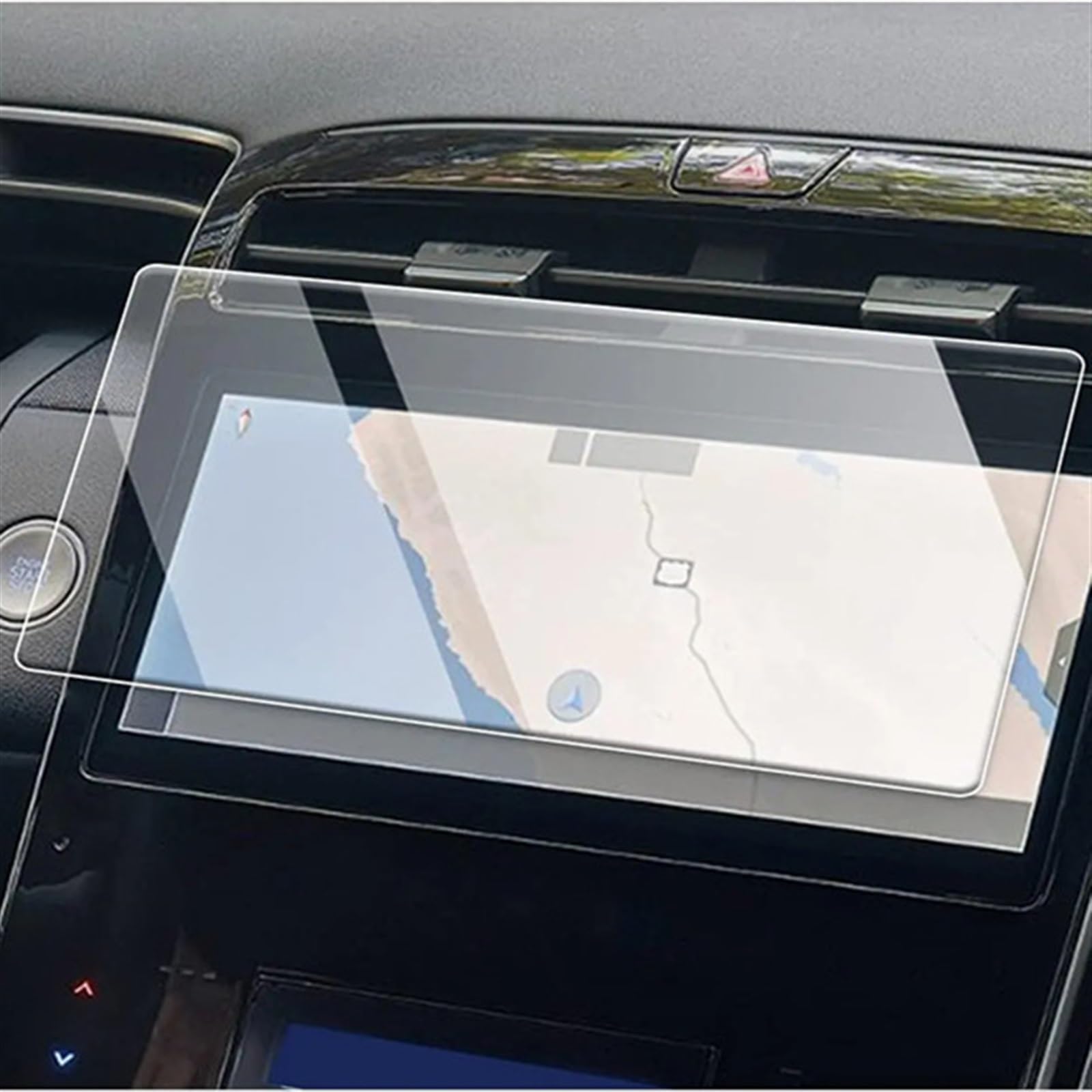 RDEQKIVZ Displayschutzfolie Auto Kompatibel Mit Hyundai Für Santa Für Cruz 2022 2023 Auto Navigation Instrument Screen Schutz Film Dashboard Monitor Schutz Film(Lhd 10.25INCH GPS) von RDEQKIVZ