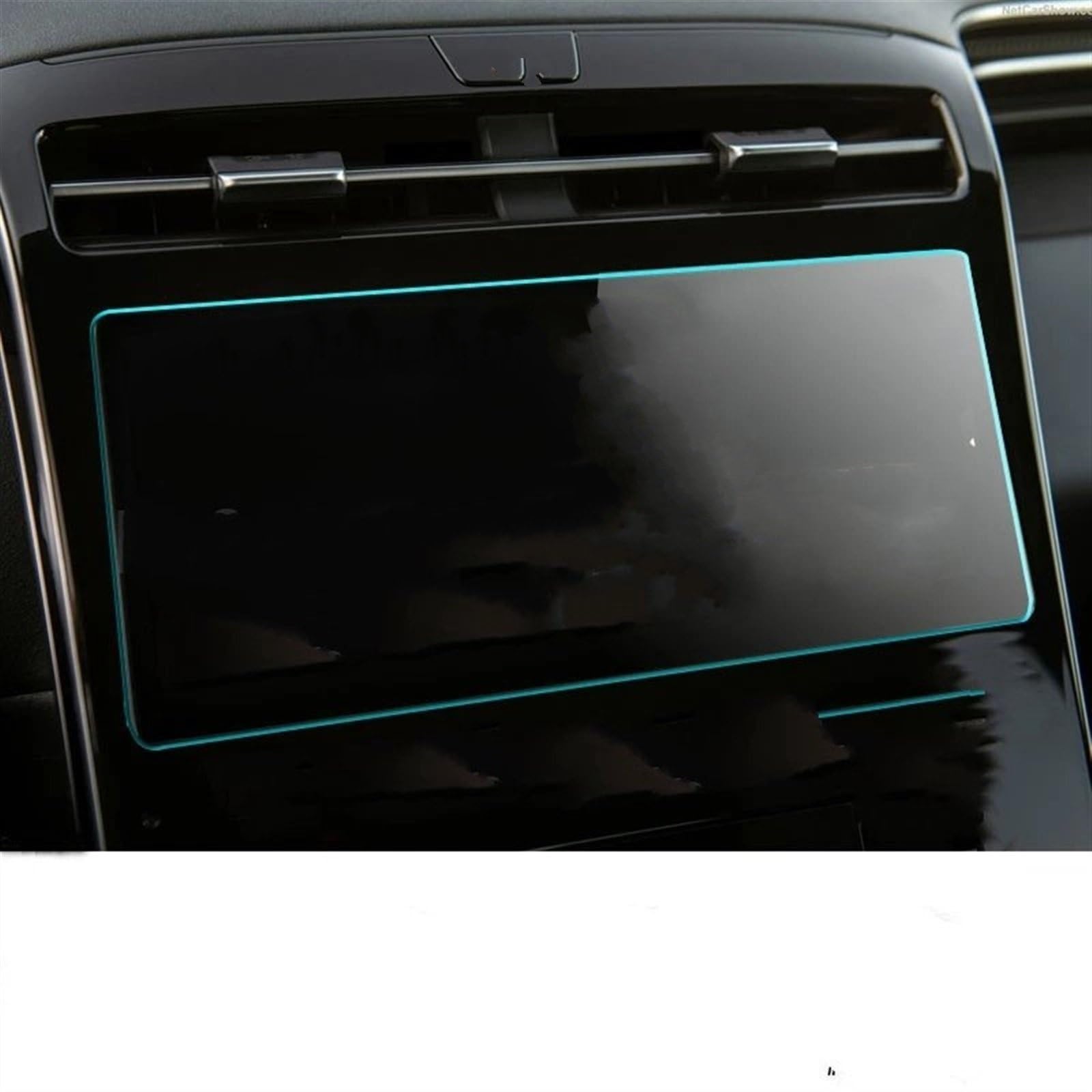 RDEQKIVZ Displayschutzfolie Auto Kompatibel Mit Hyundai Für Santa Für Cruz 2022 Navigation Display Screen Schutz Film Center Control Schutz Film Auto Zubehör(for GPS) von RDEQKIVZ