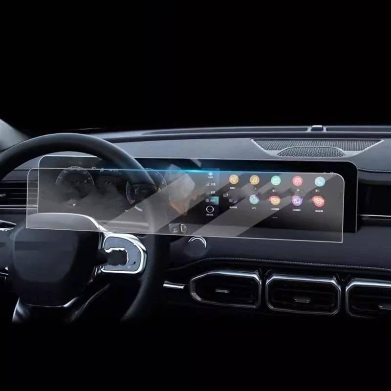 RDEQKIVZ Displayschutzfolie Auto Kompatibel Mit Jetour Für X70 Plus 2021 2022 2023 2024 Auto Navigation Display Schutzhülle Film Aufkleber Auto Innen Armaturenbrett Schutzhülle von RDEQKIVZ