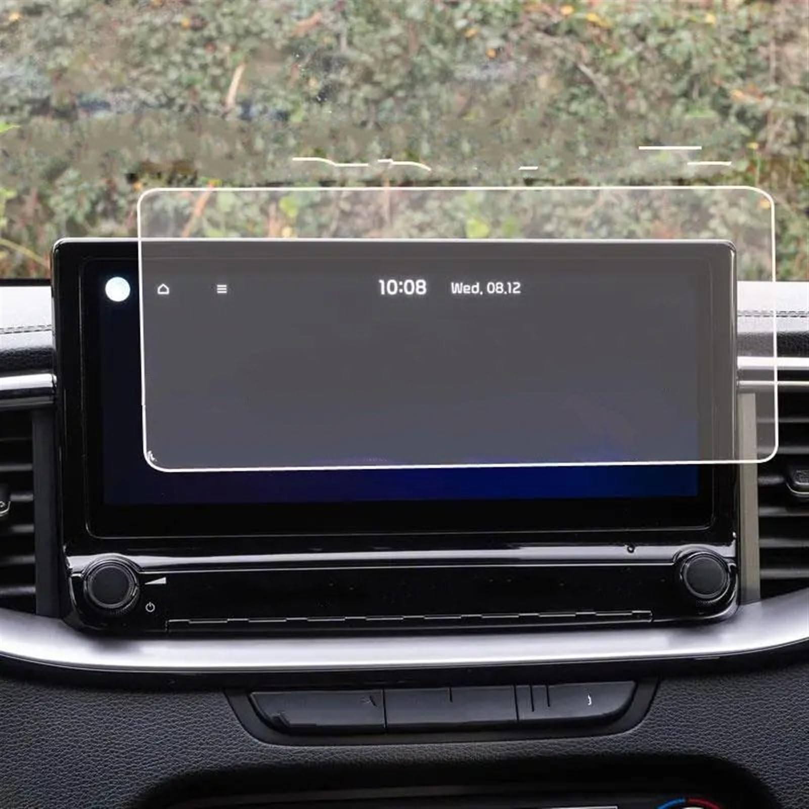 RDEQKIVZ Displayschutzfolie Auto Kompatibel Mit Kia Für Proceed 2021 10,25 Zoll Auto-Innenraum-Armaturenbrett-Schutzfolie Aus Gehärtetem Glas, Displayschutzfolie, Autozubehör von RDEQKIVZ