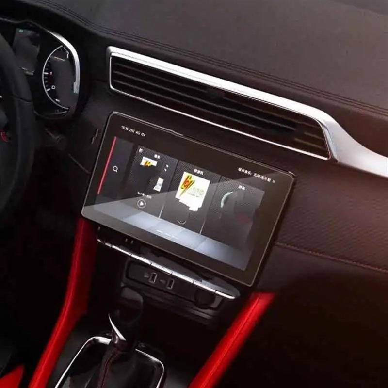 RDEQKIVZ Displayschutzfolie Auto Kompatibel Mit Mg Für Zs 2020 2021 10,1 Zoll Auto-Innenraum-Armaturenbrett-Schutzfolie Displayschutzfolie Aus Gehärtetem Glas Autozubehör von RDEQKIVZ