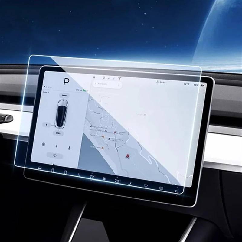 RDEQKIVZ Displayschutzfolie Auto Kompatibel Mit Tesla Für Model Y 2022 2023 2024 Dashboard-Monitor-Schutzfolie Zentrale Steuerung Bildschirm-Schutzfolie Autozubehör von RDEQKIVZ