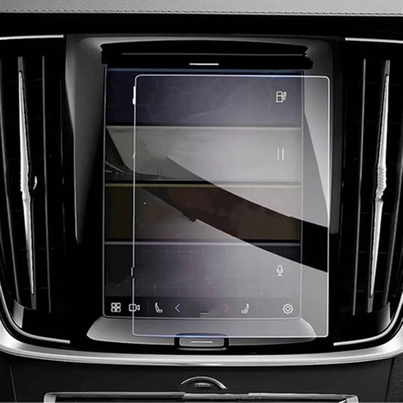 RDEQKIVZ Displayschutzfolie Auto Kompatibel Mit Volvo Für Xc40 Für Xc60 2017 2018 2019 2020 2021 2022 2023 8,7 Zoll Autonavigationsschutzfolie Armaturenbrettschutzfolie von RDEQKIVZ