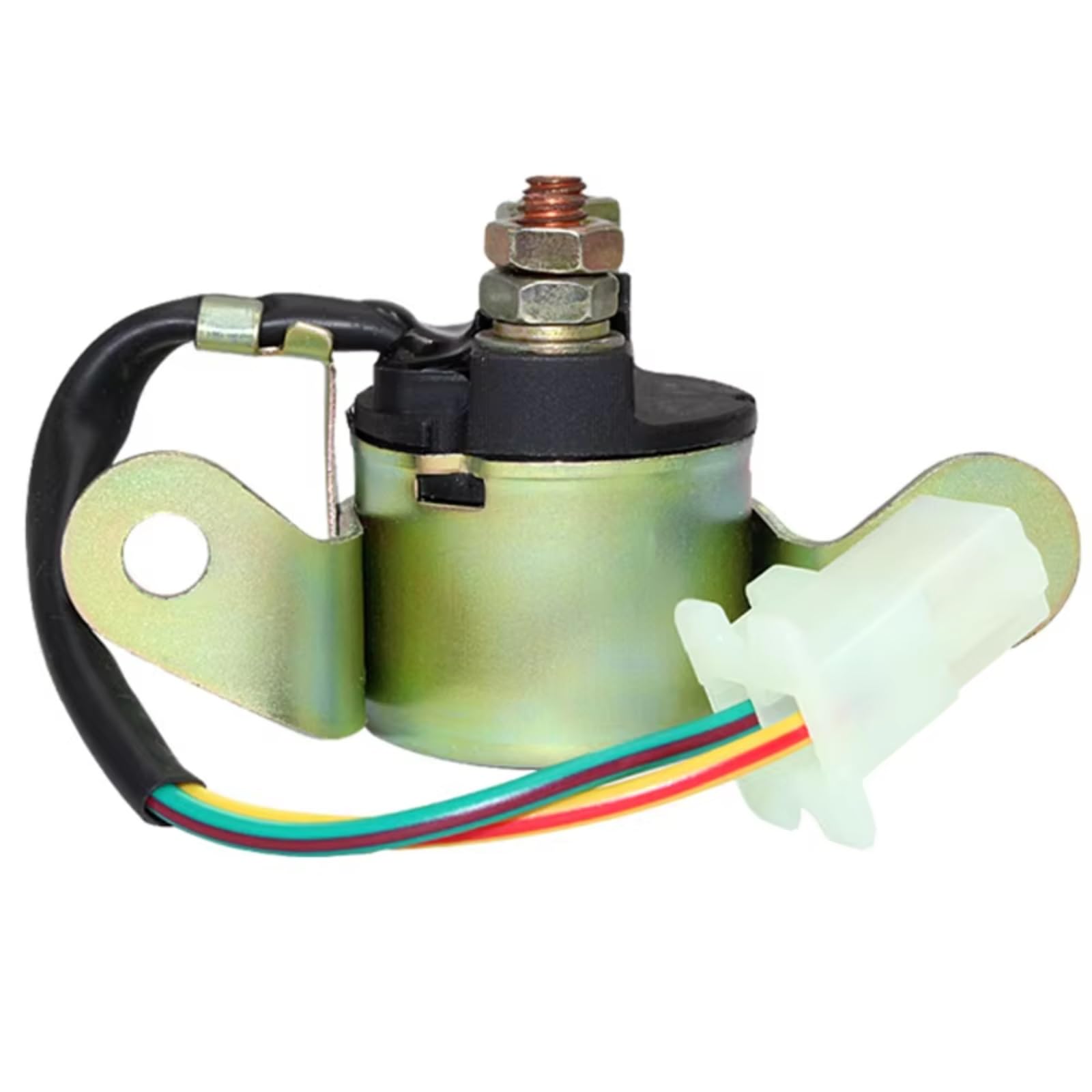 RDEQKIVZ Motorrad Starter Magnetvent Kompatibel Mit Suzuki Für GV1200 1985 1986 Für VS750 1988 1989 1990 1991 Für GS1100 1983 Motorrad-Motor-Magnetventil Für Relais von RDEQKIVZ