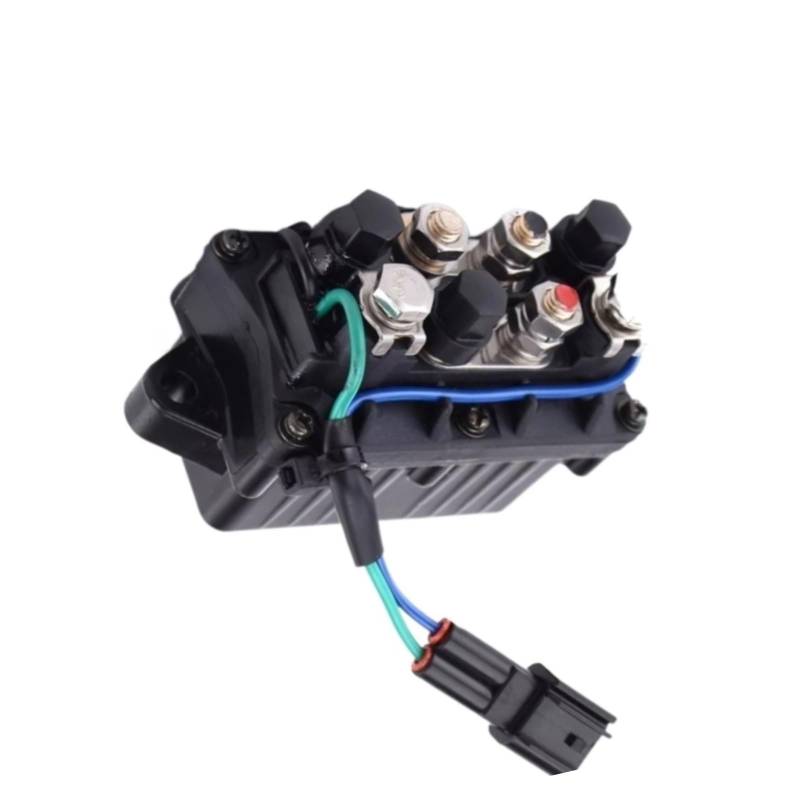 RDEQKIVZ Motorrad Starter Magnetvent Kompatibel Mit Yamaha Für F275A 2012–2017 Für FL115A 2012–2015 Für FL115 2012–2017 Motorrad-Starter Für Relais-Magnet-Zündschlüsselschalter von RDEQKIVZ