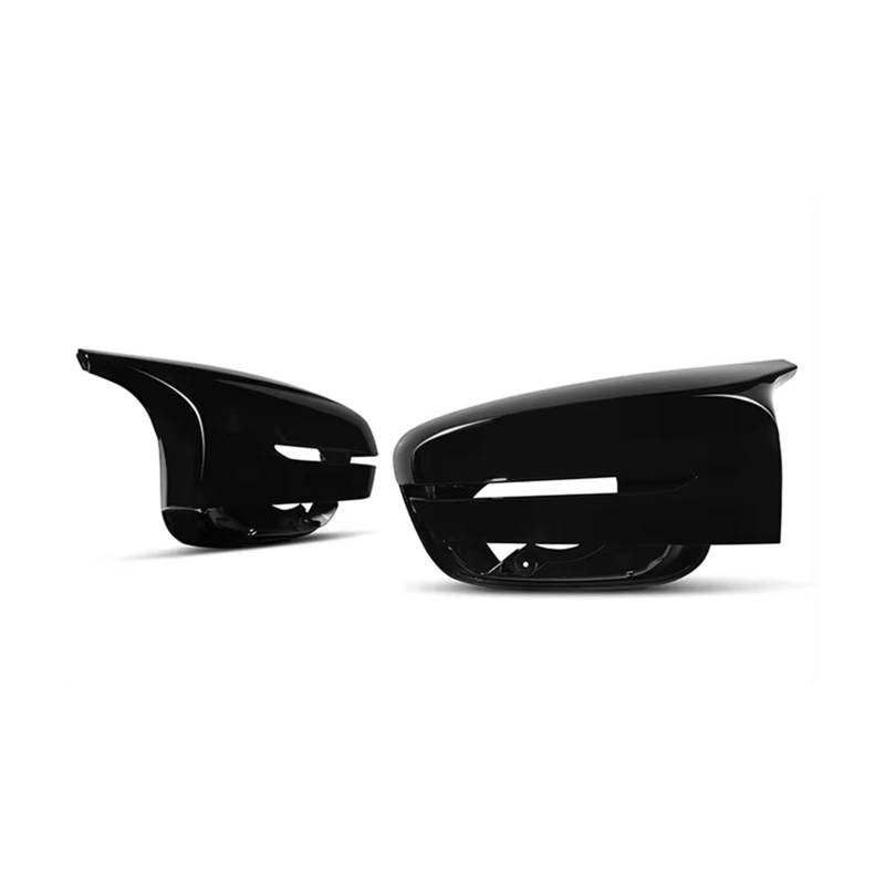 RDEQKIVZ Rückspiegelabdeckung Kompatibel Mit Für 5er G30 G31 2017 2018 2019 Spiegelabdeckung Ersatz Schwarz Glänzend Auto Rückansicht Kappe Shell Clip Auf Autoteile(Glossy Black) von RDEQKIVZ