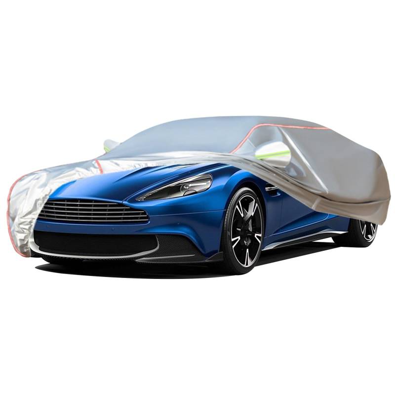 Autoabdeckung Passend For 2002-2025 Aston Martin Vanquish, Outdoor-Autoabdeckung, Wind- Und Regenschutz, Winter-Autoabdeckung, Autoabdeckung Mit Seitentür-Reißverschlüssen, Umfassende Pflege For Ihr A von RDHMJSJAZ