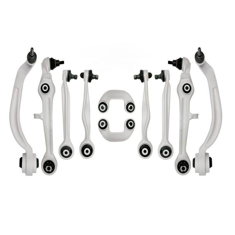 Front Suspension Swing Kit Upper Lower Wishbone Ball Joint Track Control Arms Compatible With A4 B5 B6 B7 RS4 A6 C5 1997 1998 1999-2005 von RDUKALMEX