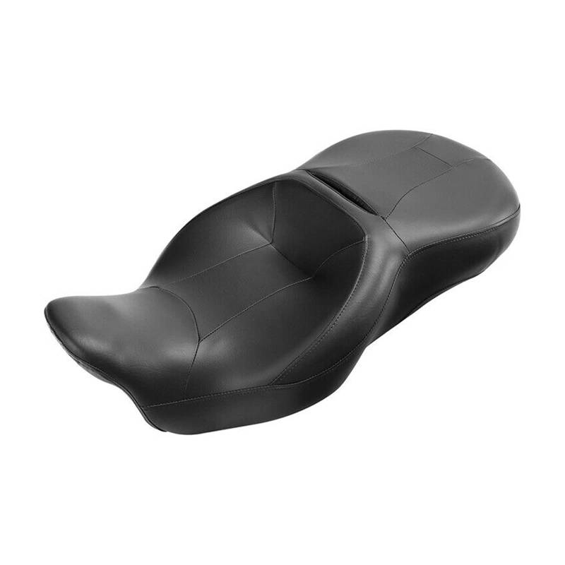 Motorcycle Rider Passenger Seat Compatible With Harley 2009-2022 2018(Black) von RDUKALMEX