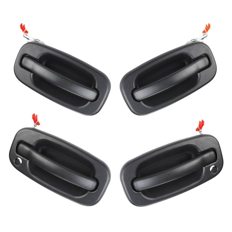 RDWSPLI Außengriff Autotür Kompatibel Mit Cadillac Für Escalade ESV 2003 2004 2005 2006 Auto-Außentürgriff Autozubehör 15034985 15721571(4pcs) von RDWSPLI