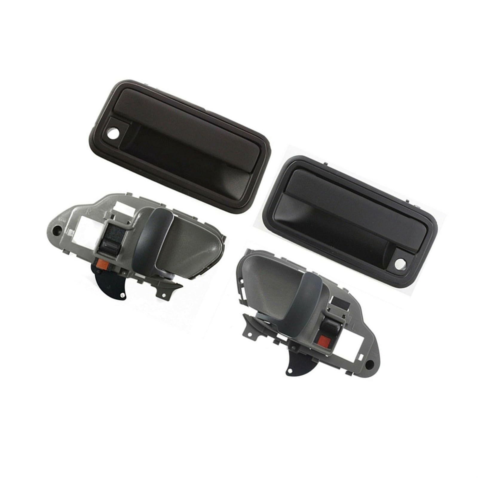 RDWSPLI Außengriff Autotür Kompatibel Mit Chevrolet Für C1500 C2500 C3500 Für Pickup 1995 1996 1997 1998 1999 Auto Vorne Hinten Links Rechts Außen- Und Innentürgriffe von RDWSPLI