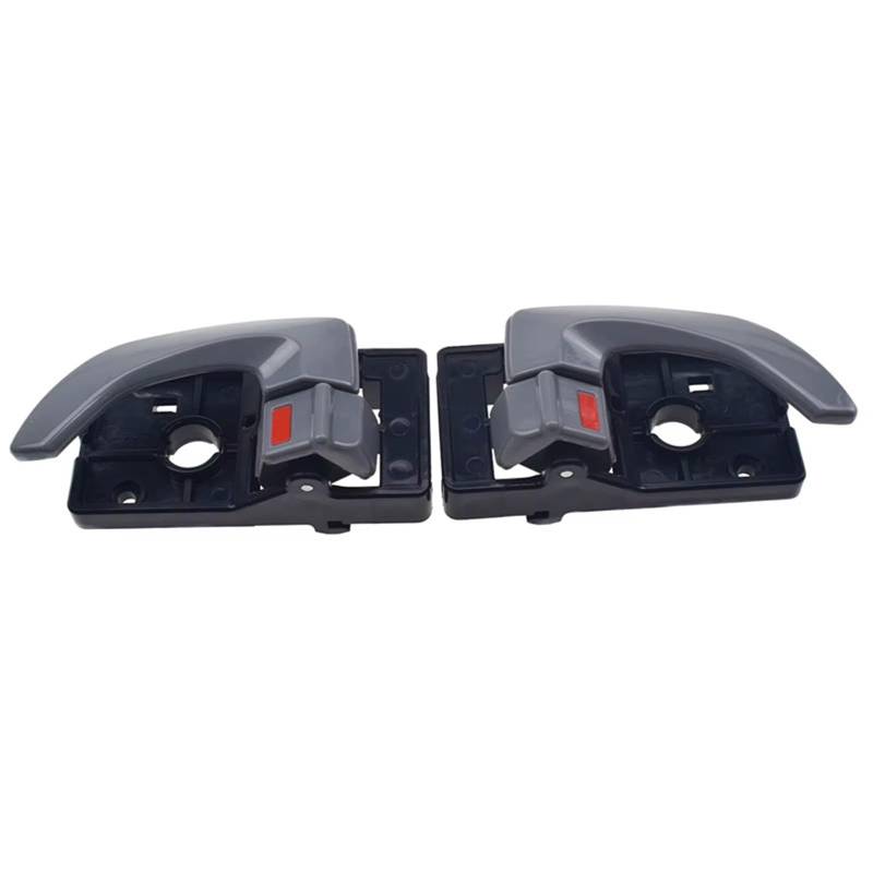 RDWSPLI Auto Innen Türgriff Kompatibel Mit Hyundai Für Tucson 2005–2009 Grau Links Und Rechts Innentürgriff Verbrauchszubehör OE: 826202E000 826102E000(1 Pair) von RDWSPLI