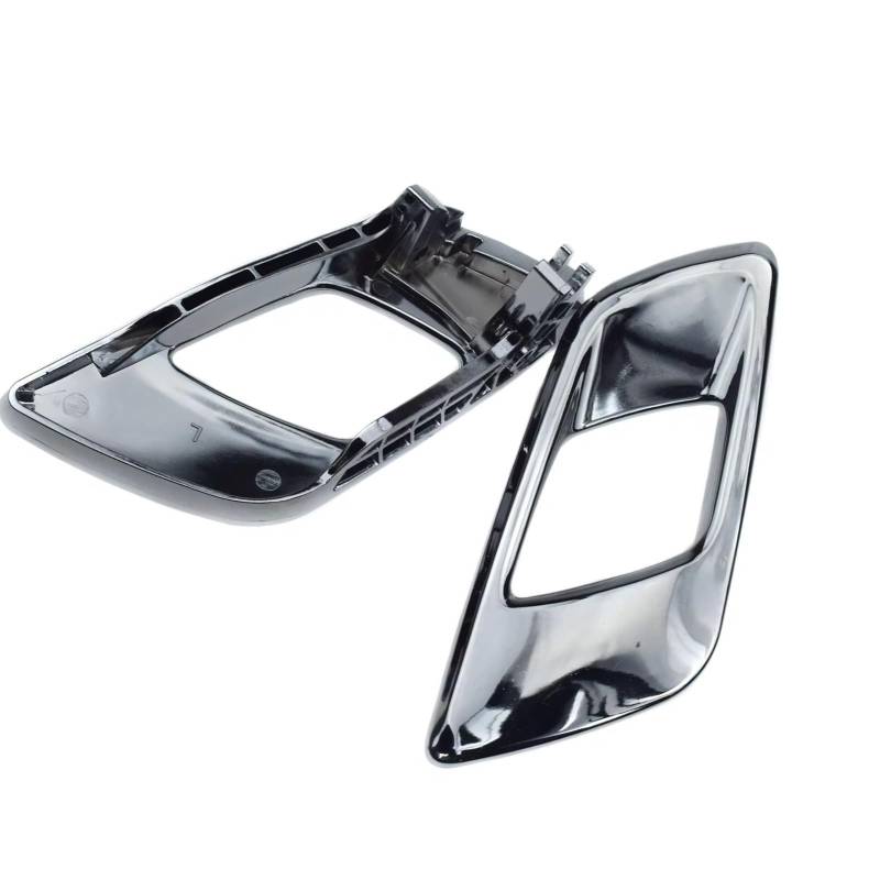 RDWSPLI Auto Innen Türgriff Kompatibel Mit Mazda Für BT-50 2012 2013 2014 2015 2016 2017 2018 2019 2020 Silber Chrom-Innentürgriff Autozubehör OEM: AB39-21971 AB39-21970(1 Pair) von RDWSPLI