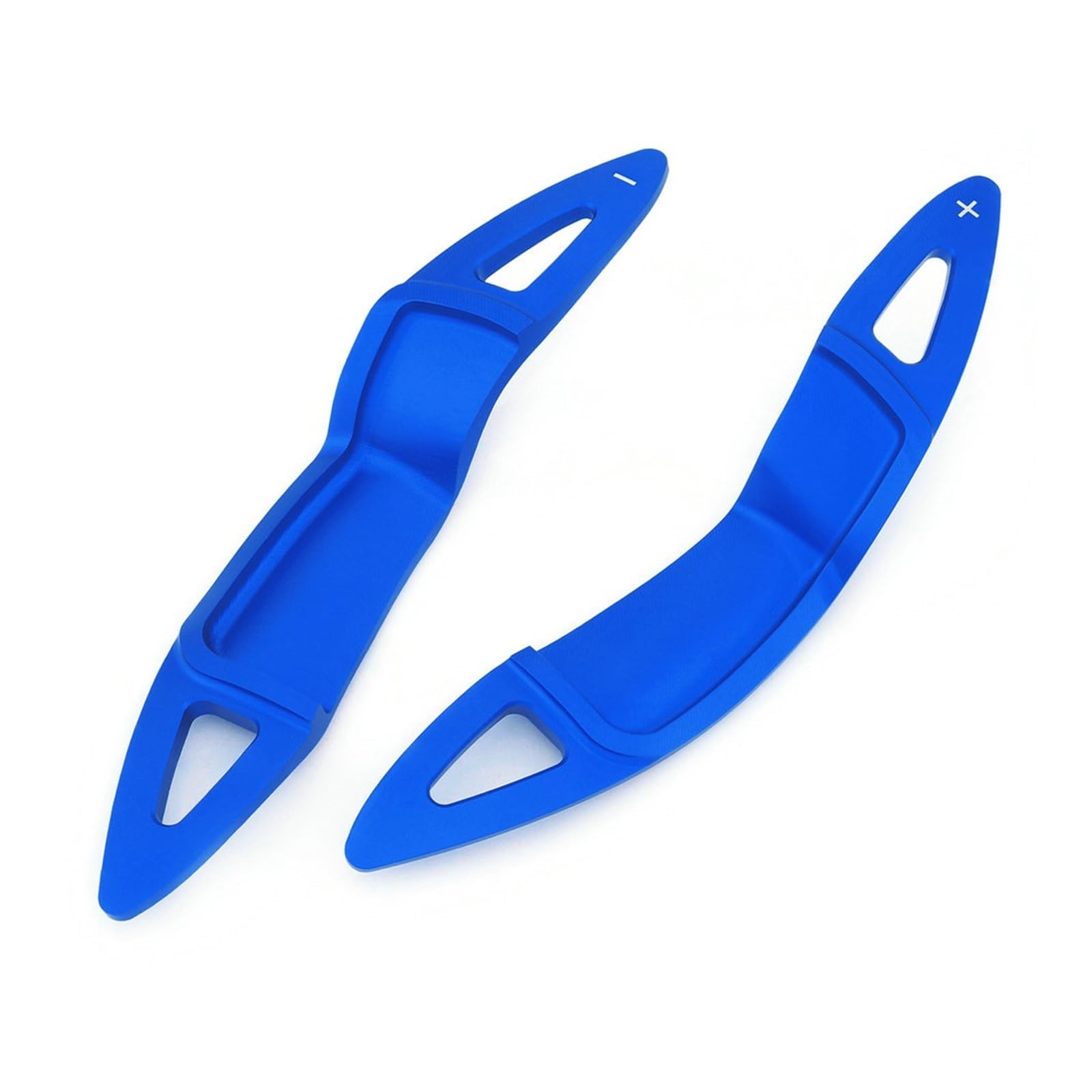 RDWSPLI Erweiterung Paddle Kompatibel Mit Mini Für Cooper R55 R56 R57 R58 R59 R60 R61 Für LCI Metall-Autoinnenraum-Schaltwippen Lenkrad-Schaltwippenverlängerung(Blue) von RDWSPLI