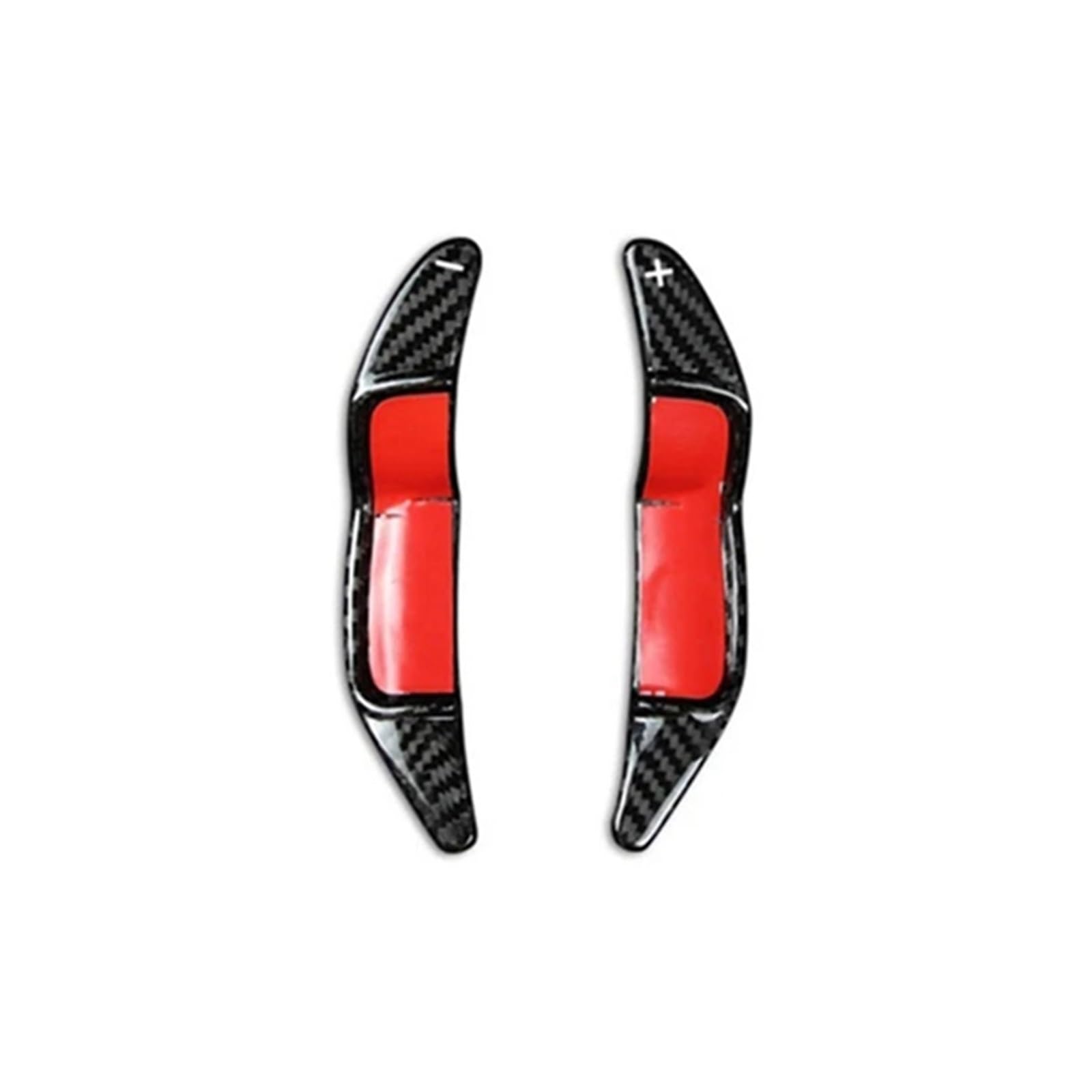 RDWSPLI Erweiterung Paddle Kompatibel Mit Mini Für Cooper R56 Für LCI Für Clubman R55 R57 R58 R59 Für R60 R61 Auto-Schaltwippen Paddelverlängerung Lenkrad-Schaltwippenverkleidung(Carbon Black) von RDWSPLI