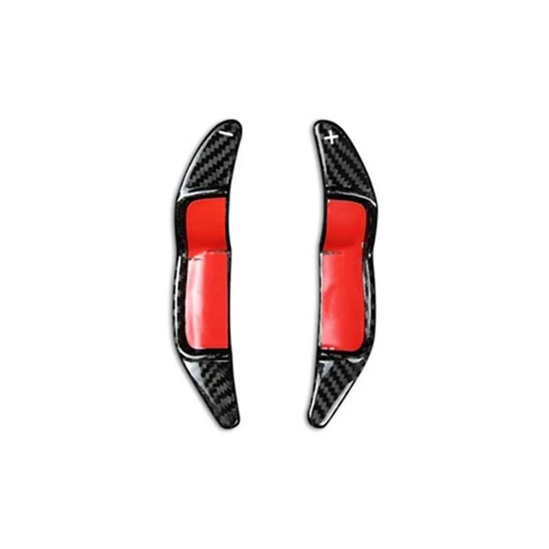 RDWSPLI Erweiterung Paddle Kompatibel Mit Mini Für Cooper R56 Für LCI Für Clubman R55 R57 R58 R59 Für R60 R61 Auto-Schaltwippen Paddelverlängerung Lenkrad-Schaltwippenverkleidung(Carbon Black) von RDWSPLI