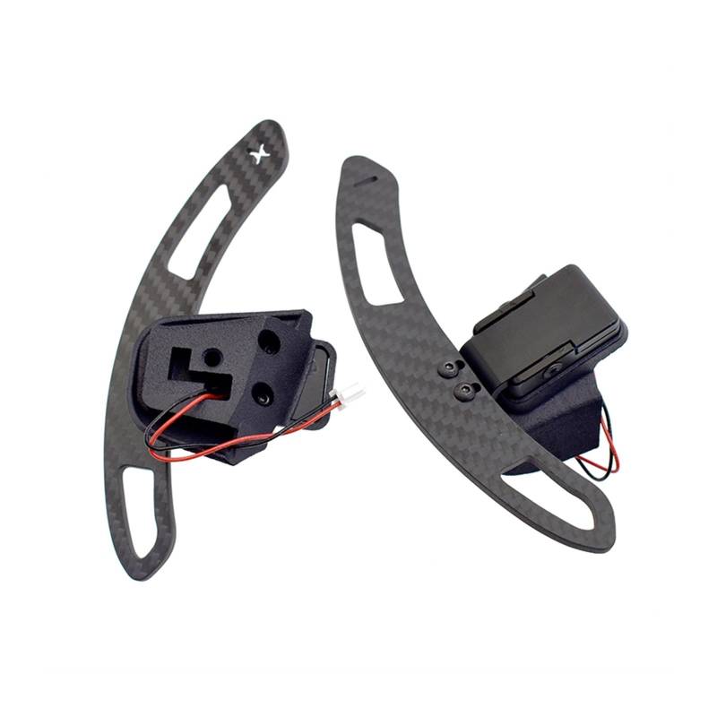 RDWSPLI Erweiterung Paddle Kompatibel Mit VW Für CC Für GTI R Carbon Fiber Auto Schaltwippen Lenkrad Magnetische Paddle Shifter Extender Shifter von RDWSPLI