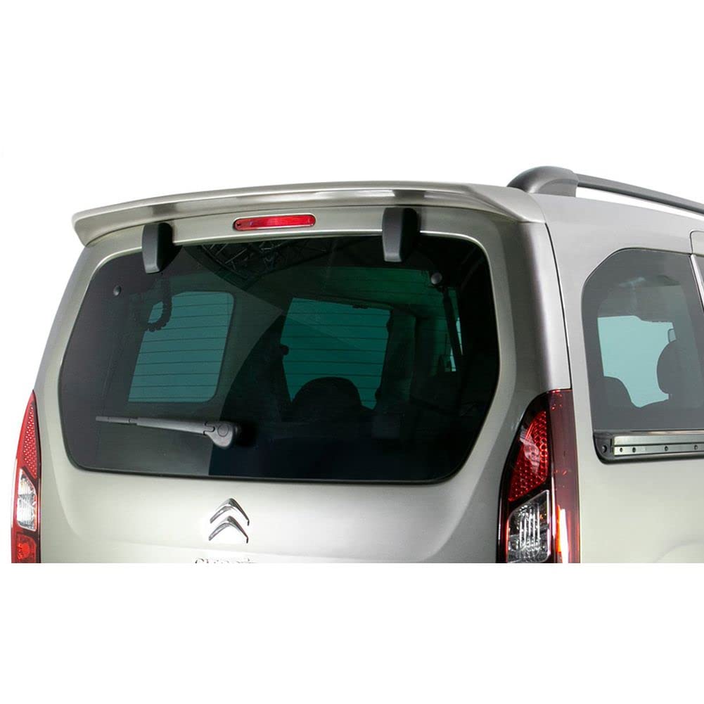 RDX Racedesign Dachspoiler kompatibel mit Citroën Berlingo/Peugeot Partner & Rifter/Opel Combo/Toyota ProAce City & ProAce City Verso 2008- (mit Heckklappe) PU von RDX Racedesign