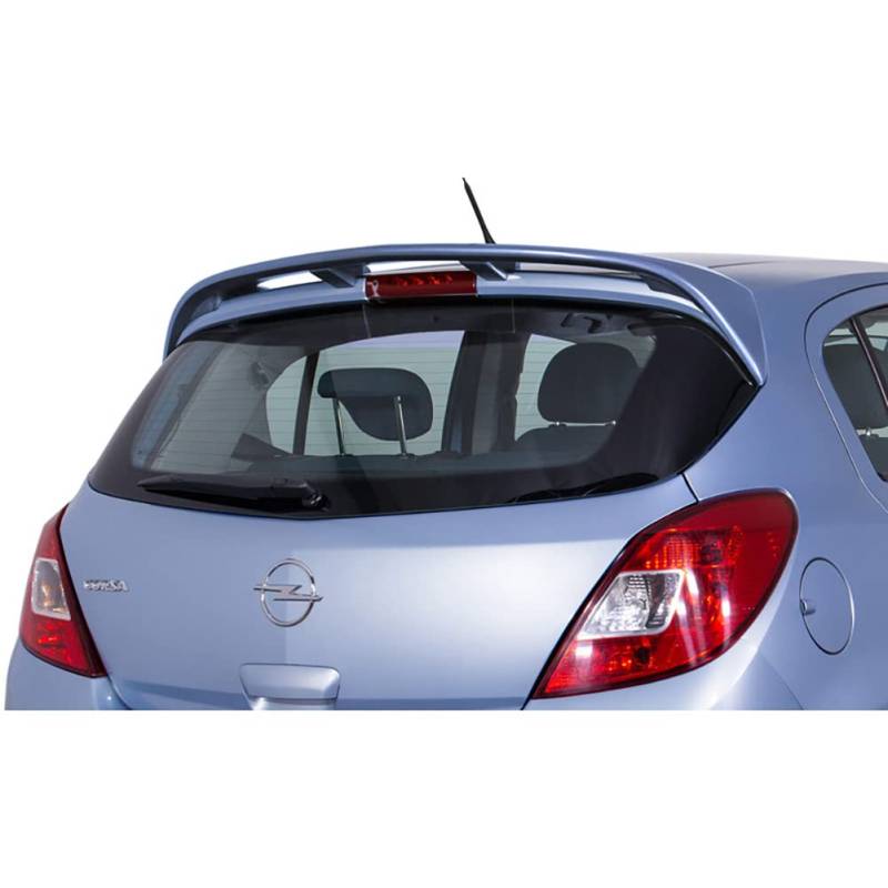 Dachspoiler kompatibel mit Opel Corsa D 5-türer 2006-2014 'OPC Look' (PUR-IHS), Unlackiert von RDX Racedesign