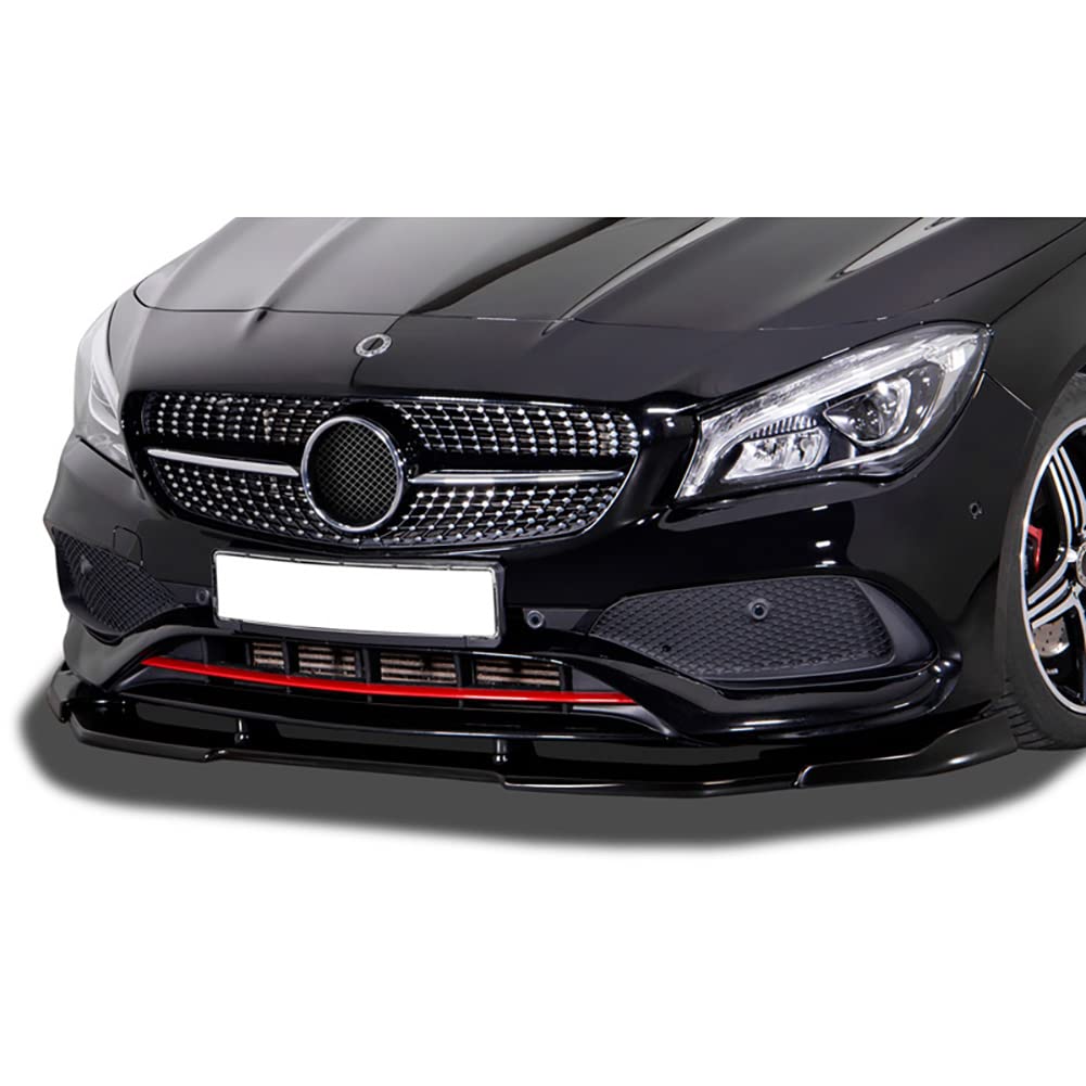 Frontspoiler Vario-X kompatibel mit Mercedes CLA Coupe (C117) & Shooting Brake (X117) Facelift 2016-2019 (PU) von RDX Racedesign