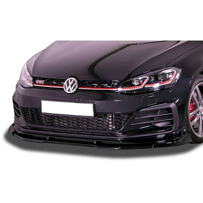 Frontspoiler Vario-X kompatibel mit Volkswagen Golf VII GTi TCR Facelift 2017-2019 (PU), Unlackiert von RDX Racedesign