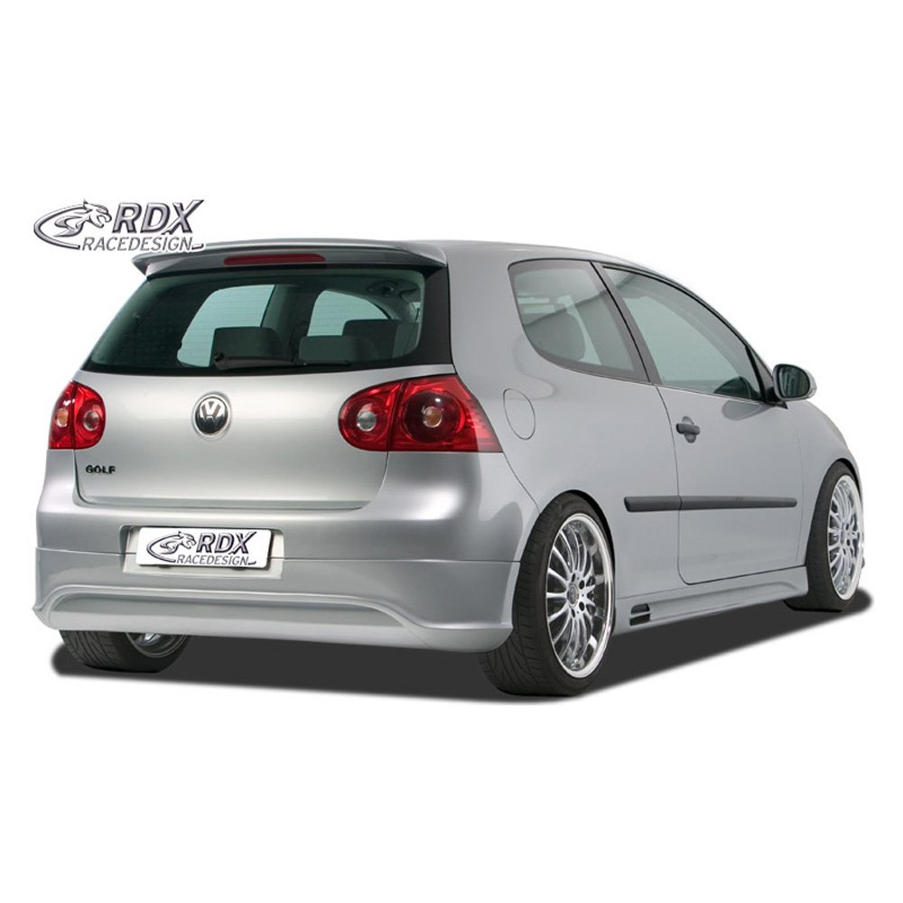 Heckschürzenansatz Golf V HB 3/5-türer 2003-2008 'R32 clean' (ABS), Unlackiert von RDX Racedesign